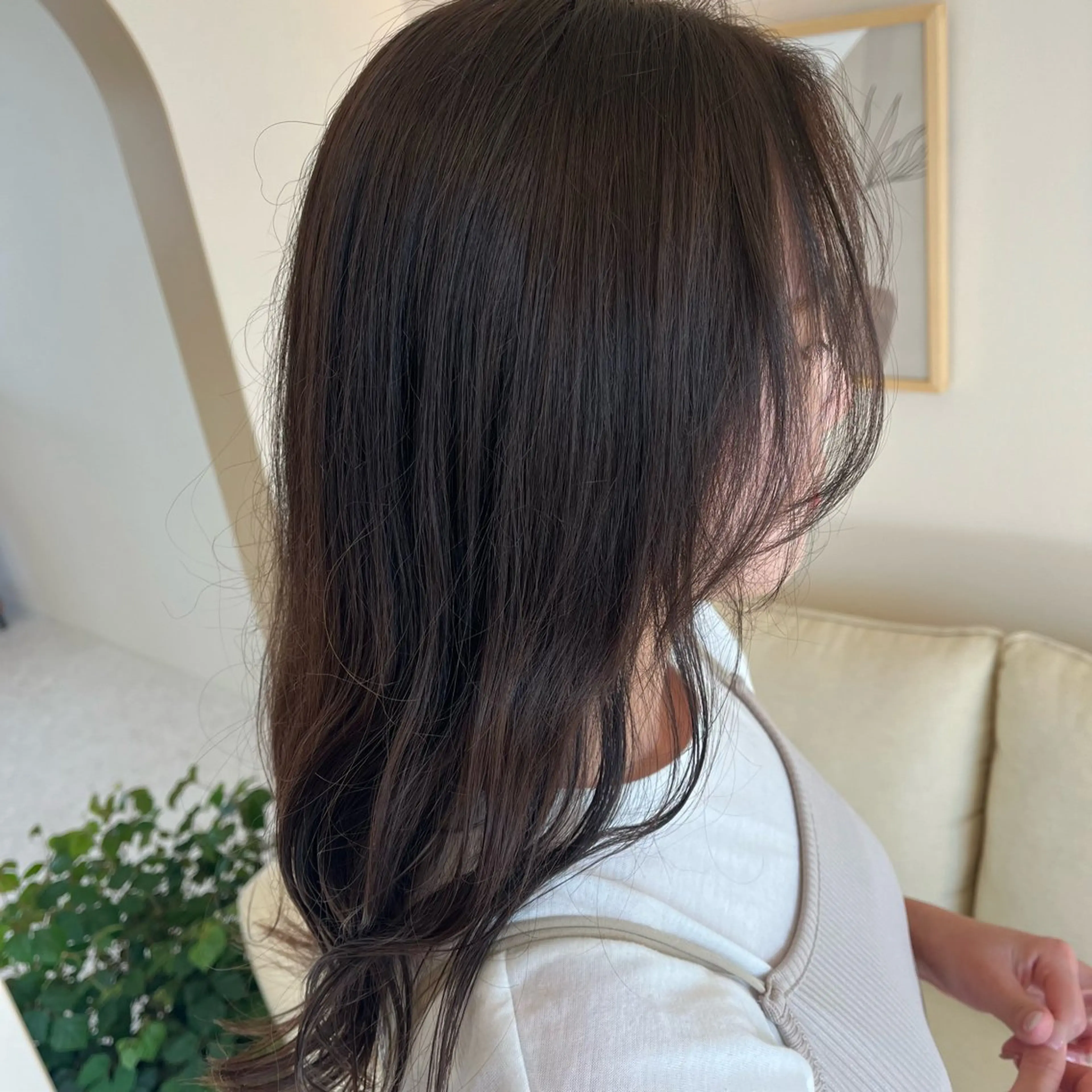 ミディアム ダメージレス◎東区/ 艶カラー💫/斉藤拓のヘアスタイル