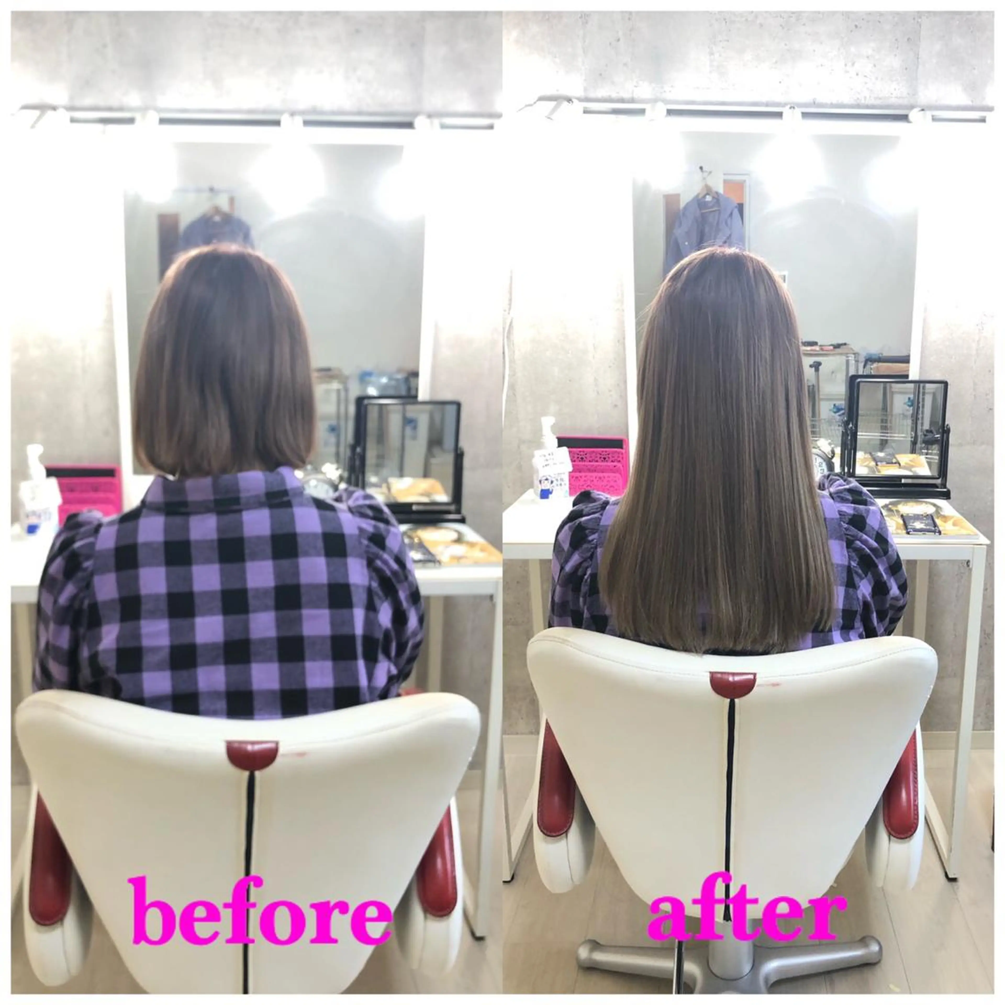 ロング エクステ 🌸ドレスアップ 心斎橋店🌸のヘアスタイル