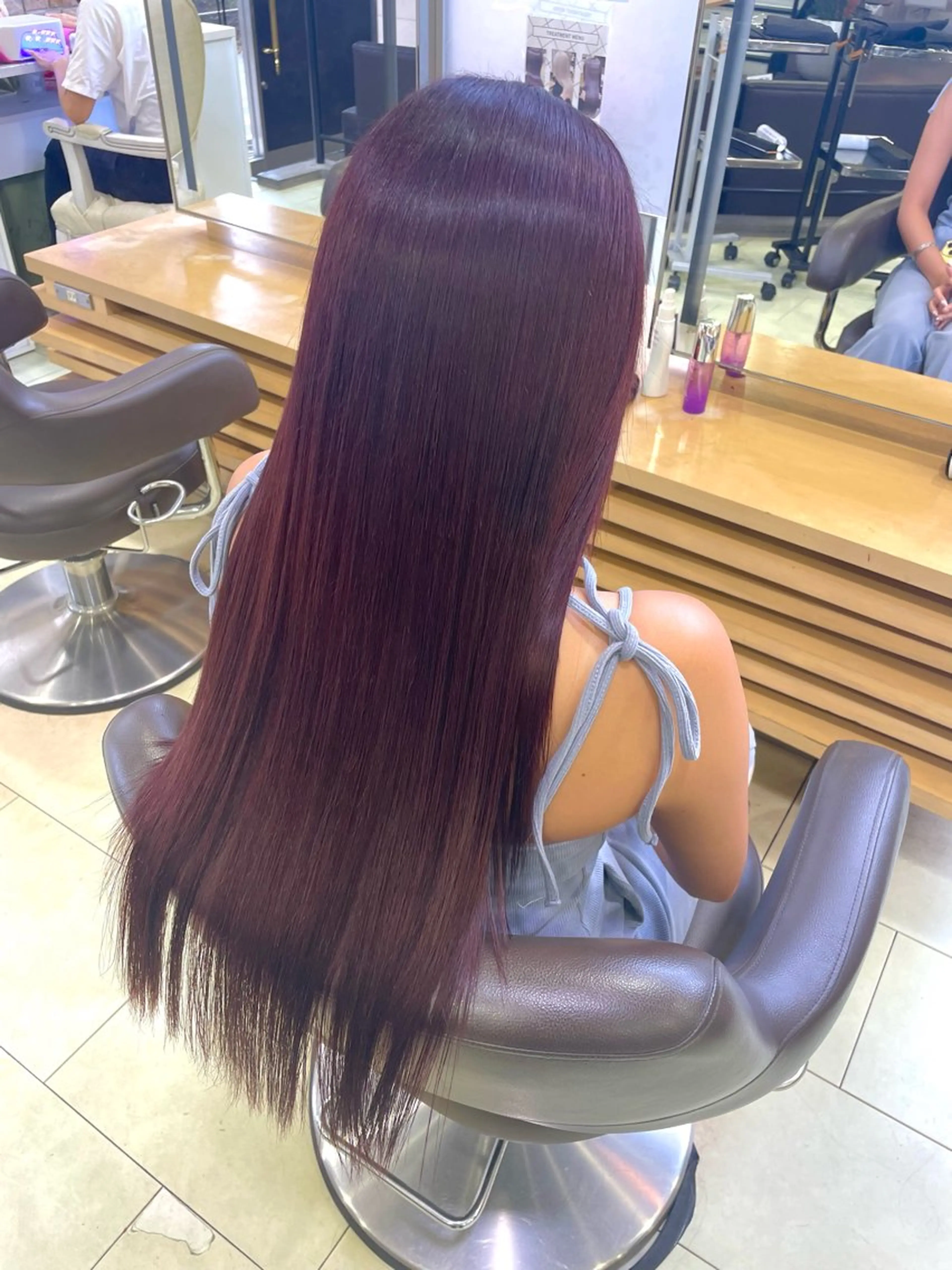 ロング カラー ヘアカラー トリートメント ヘッドスパ ヘアセット 🫧カット/パーマ /ネイル/かりん🫧のヘアスタイル