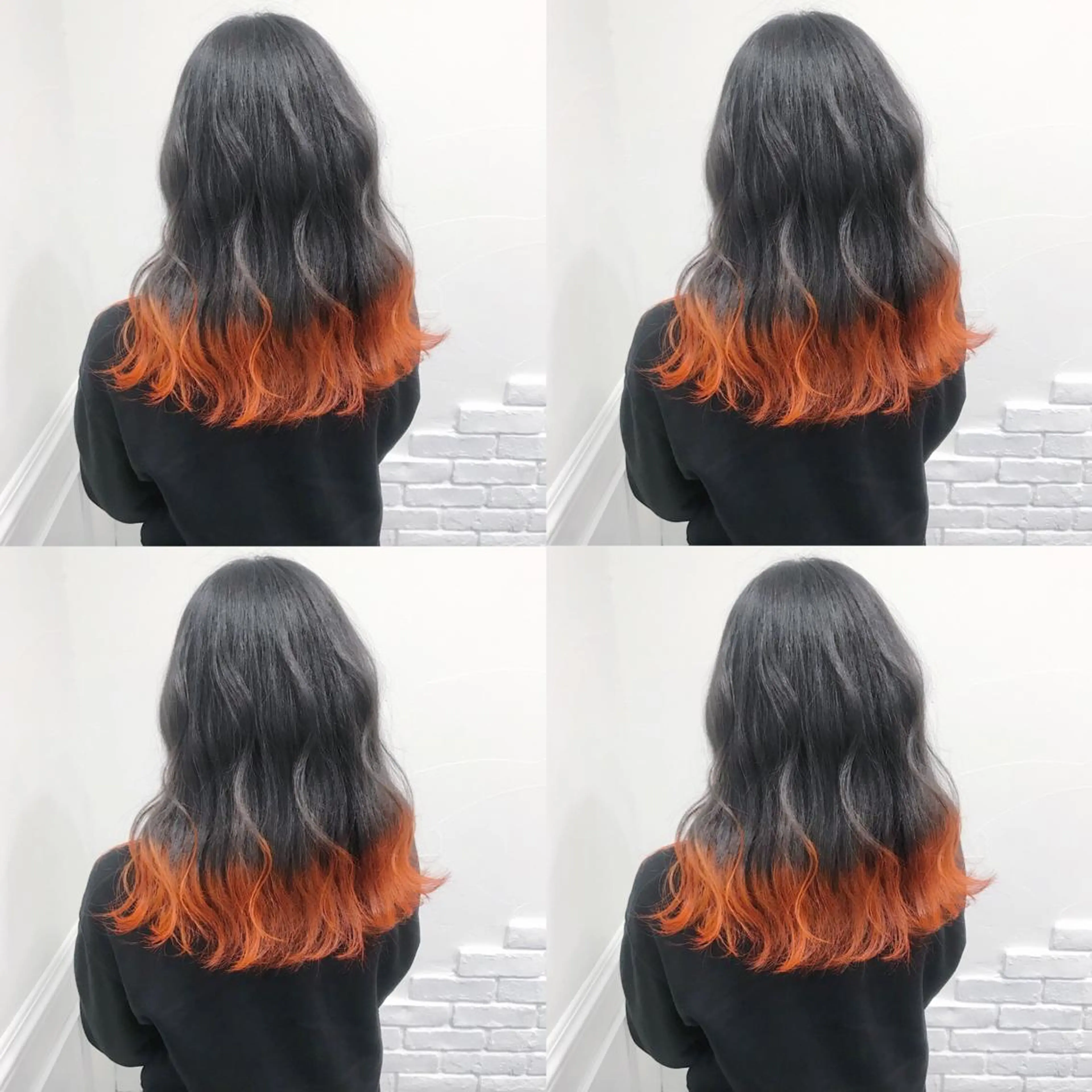 セミロング カラー ヘアアレンジ トリートメント TAKUMAブリーチ /切りっぱなし🪽のヘアスタイル