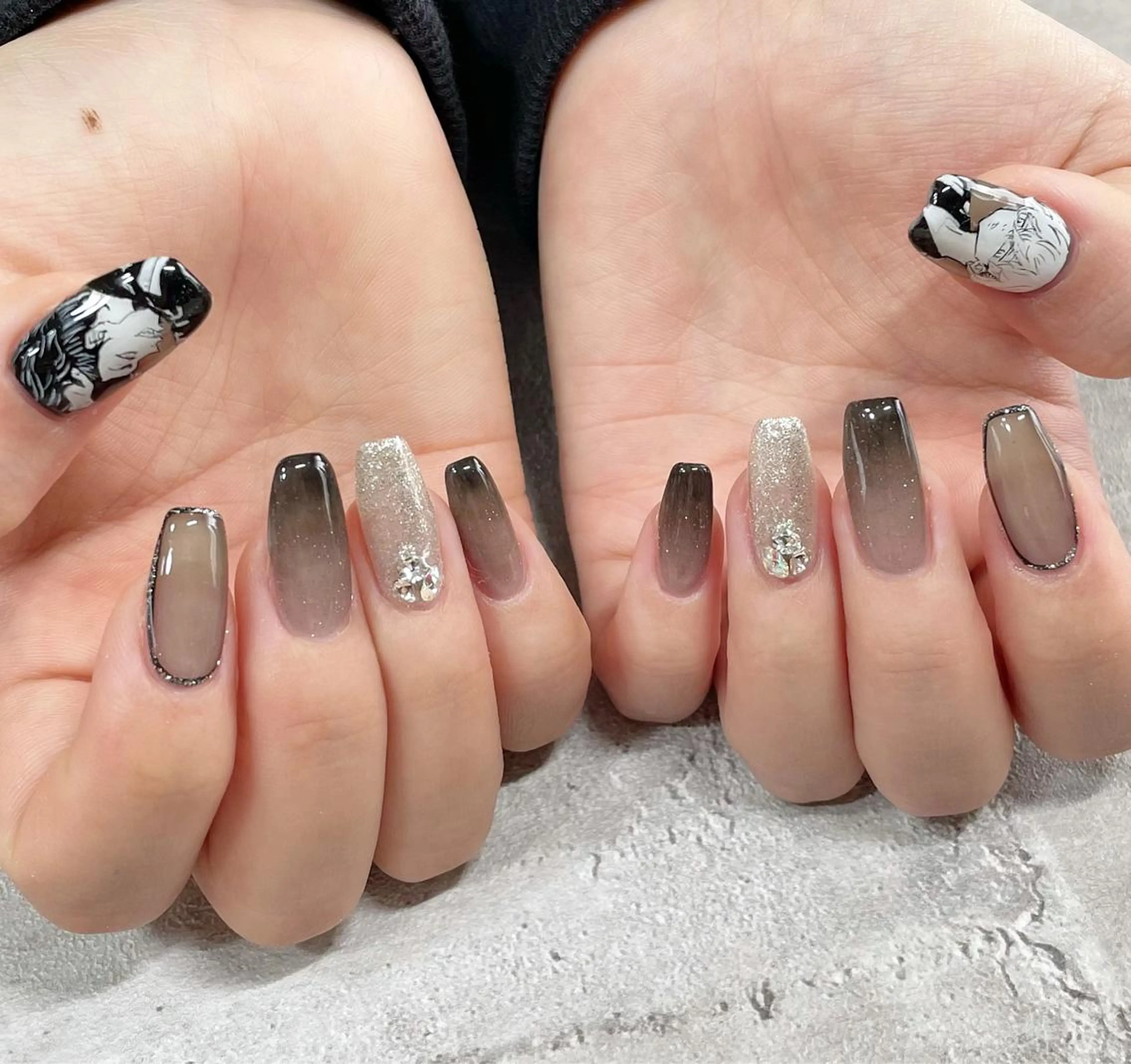 ネイル 東 千夏のネイルデザイン