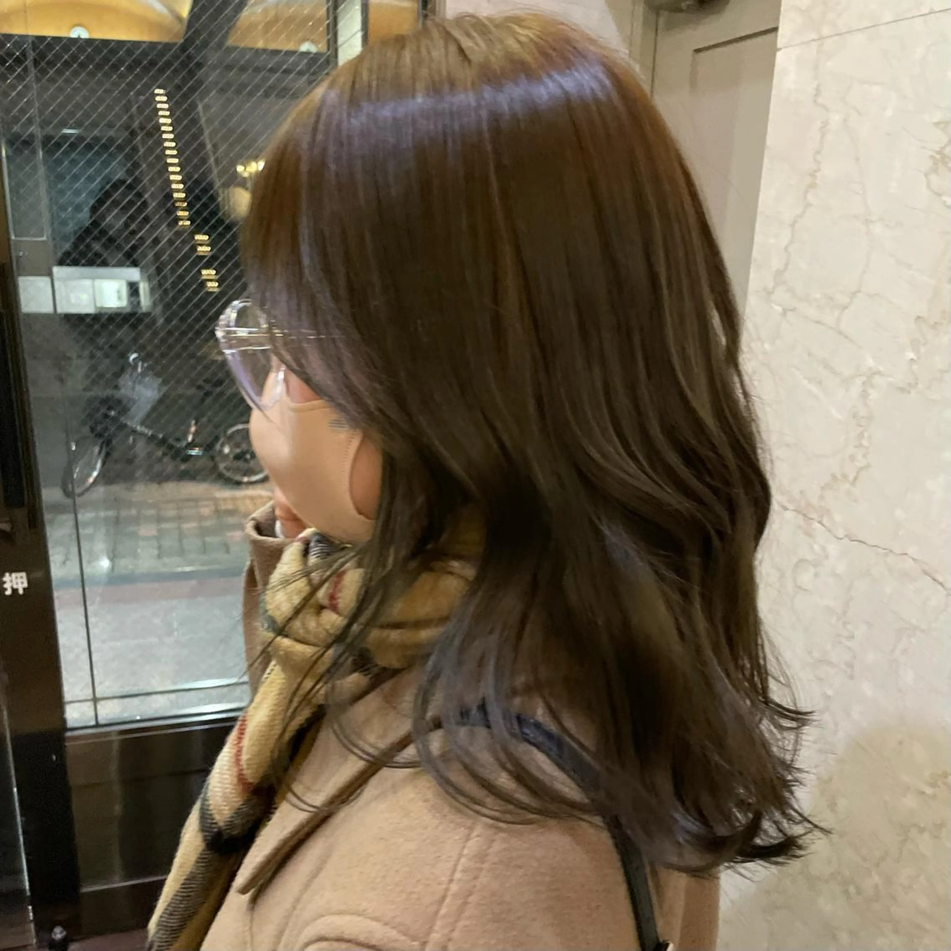 ミディアム カラー 韓国𝐻𝑎𝑖𝑟 🇰🇷🖤ハラのヘアスタイル