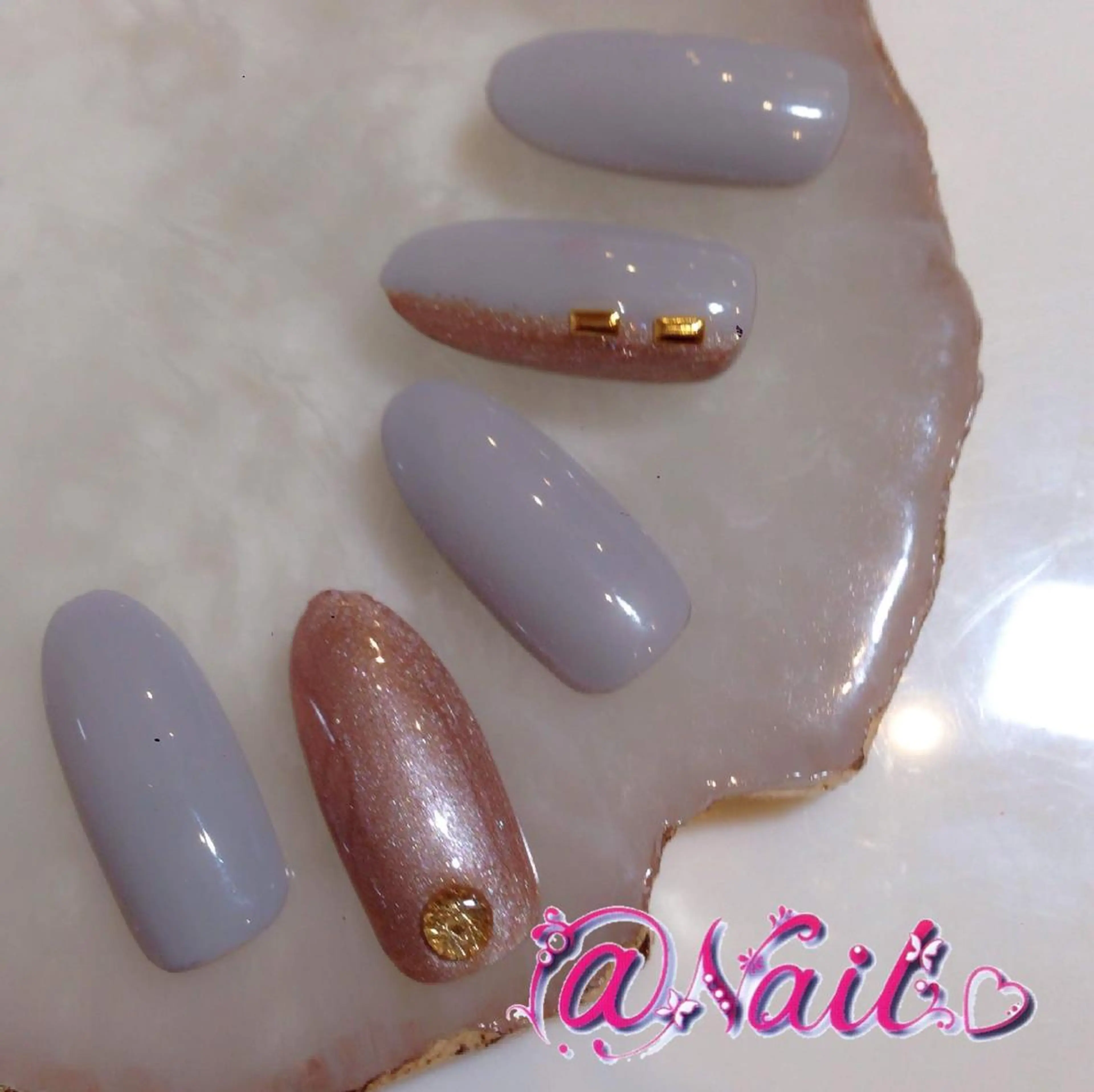 ネイル ネイルチップ 小尾 栞のネイルデザイン