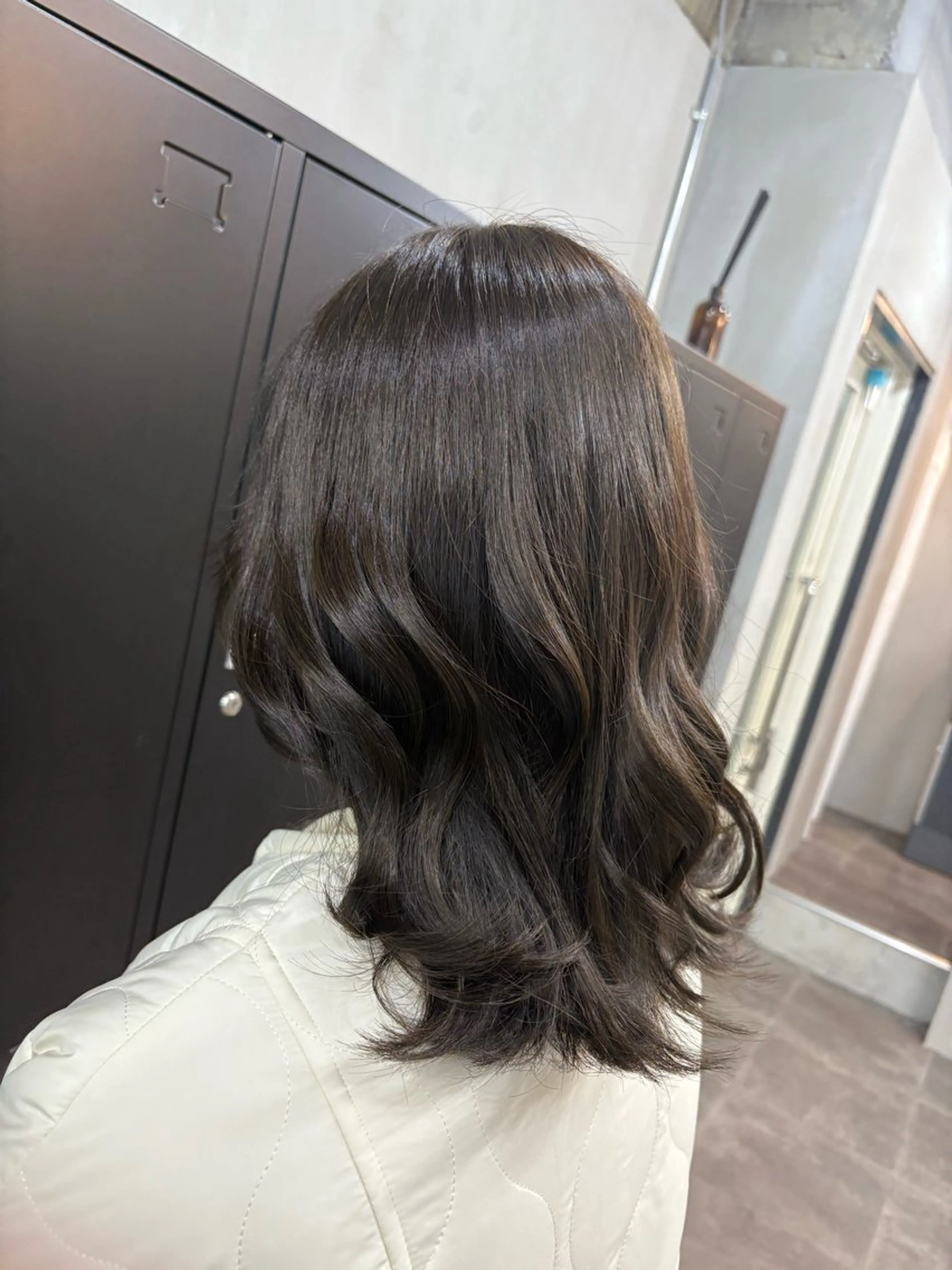 セミロング カラー カット ヘアカラー トリートメント ALLEN hair /まなのヘアスタイル