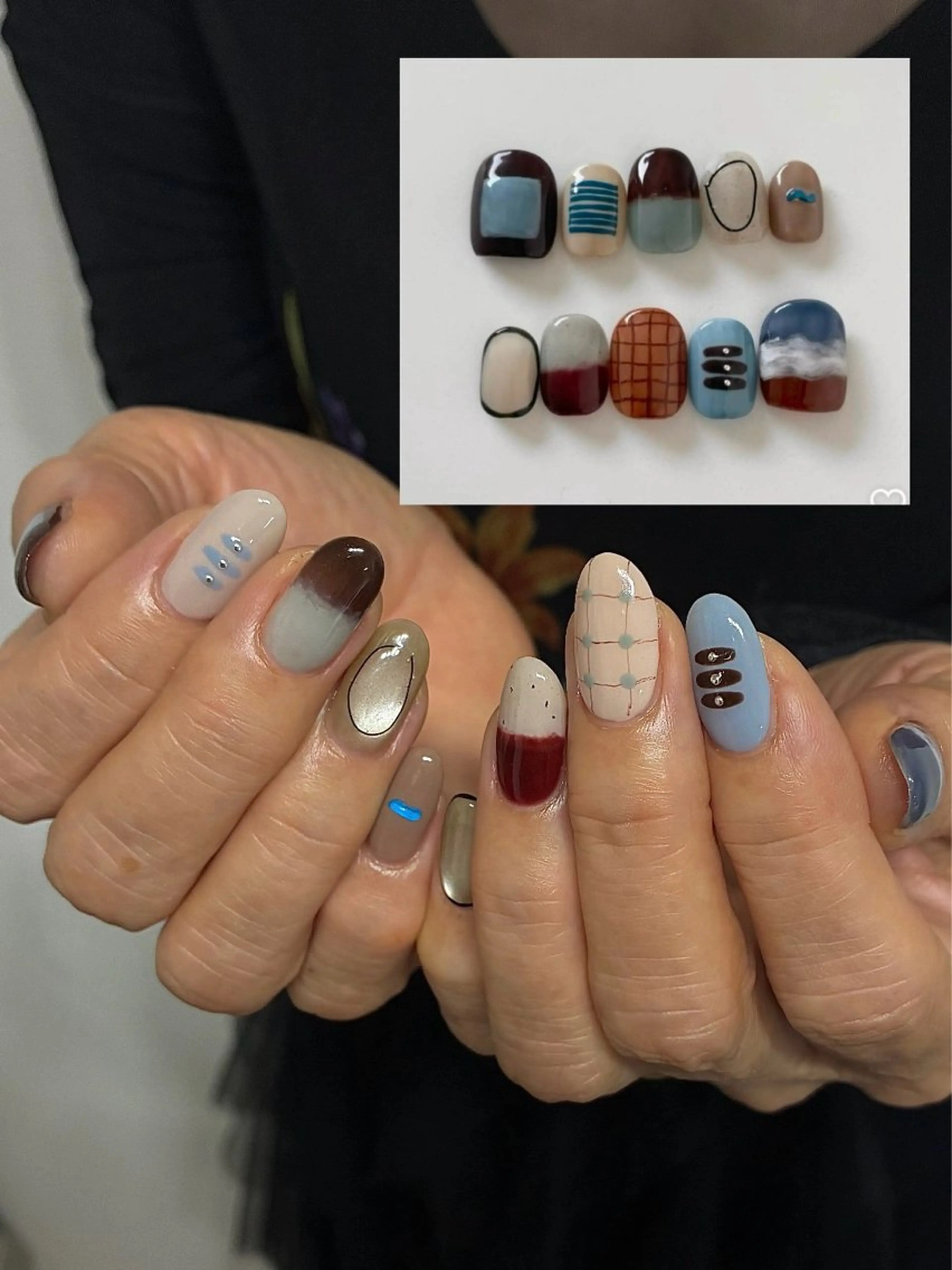 ネイル ハンドネイル nail salon Lipine 新守山のネイルデザイン