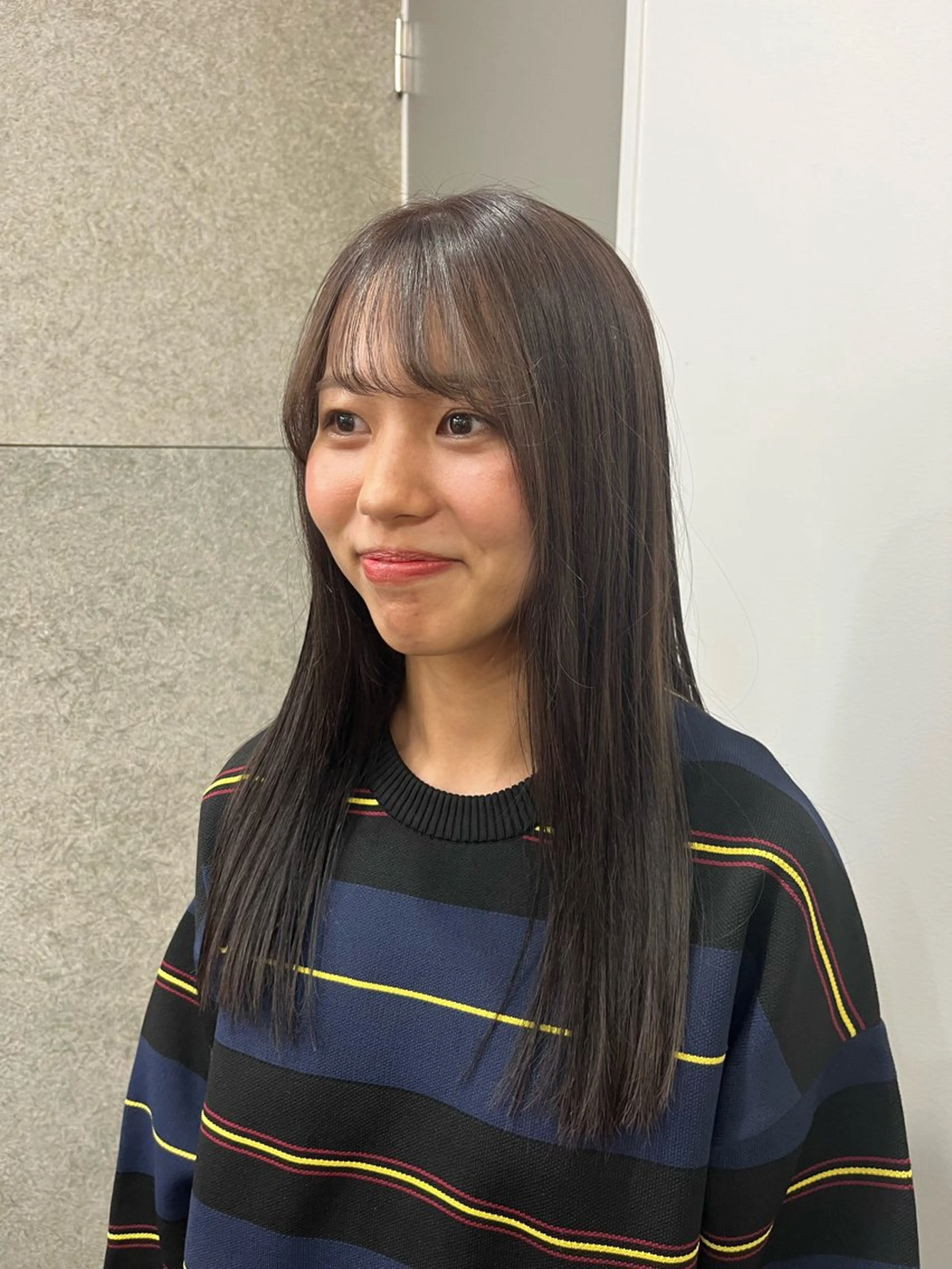 ロング ヘアカラー riko／ SYS by fitのヘアスタイル