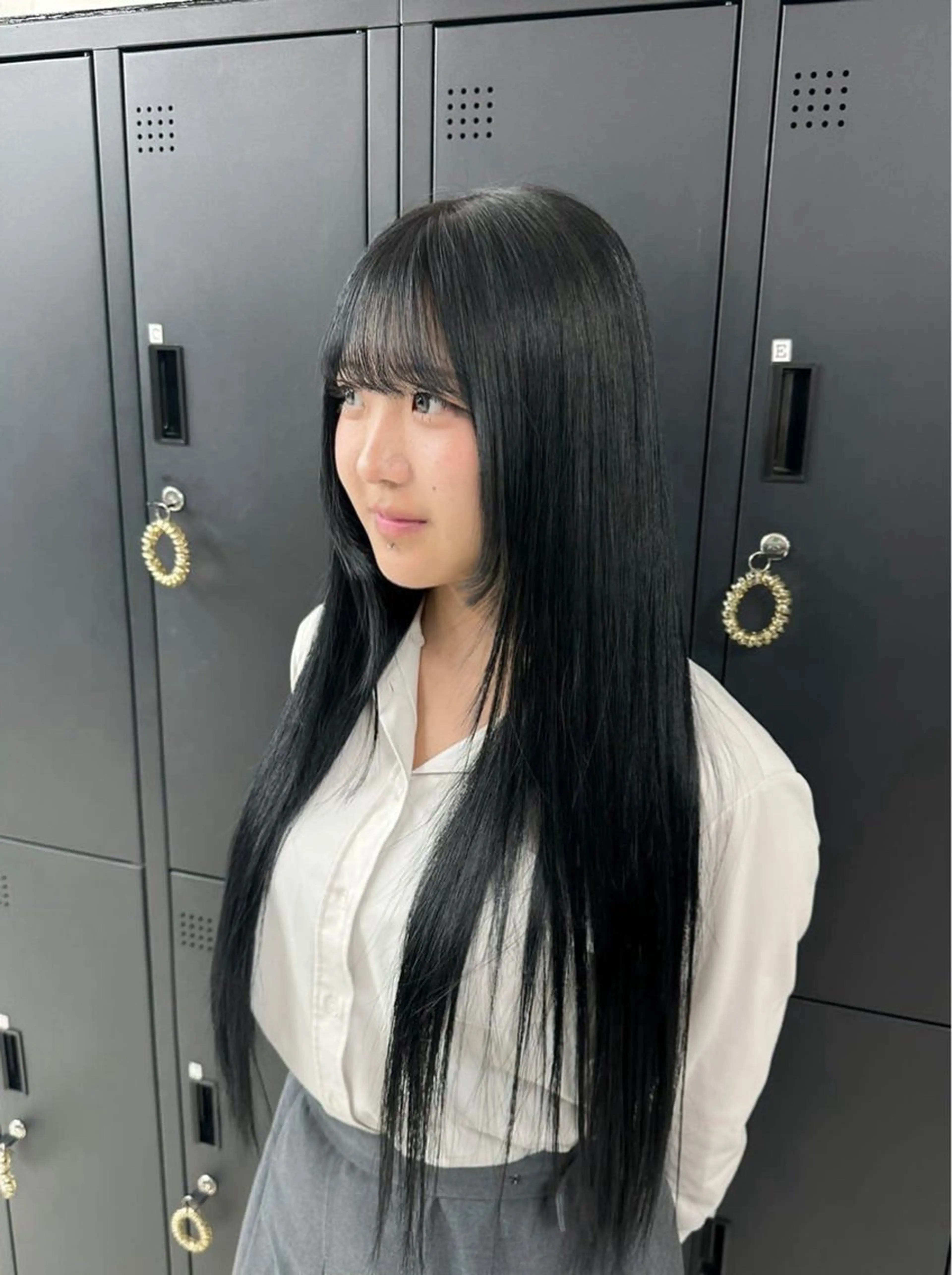 ロング ヘアカラー 透明感カラー/暖色 木村 実来のヘアスタイル