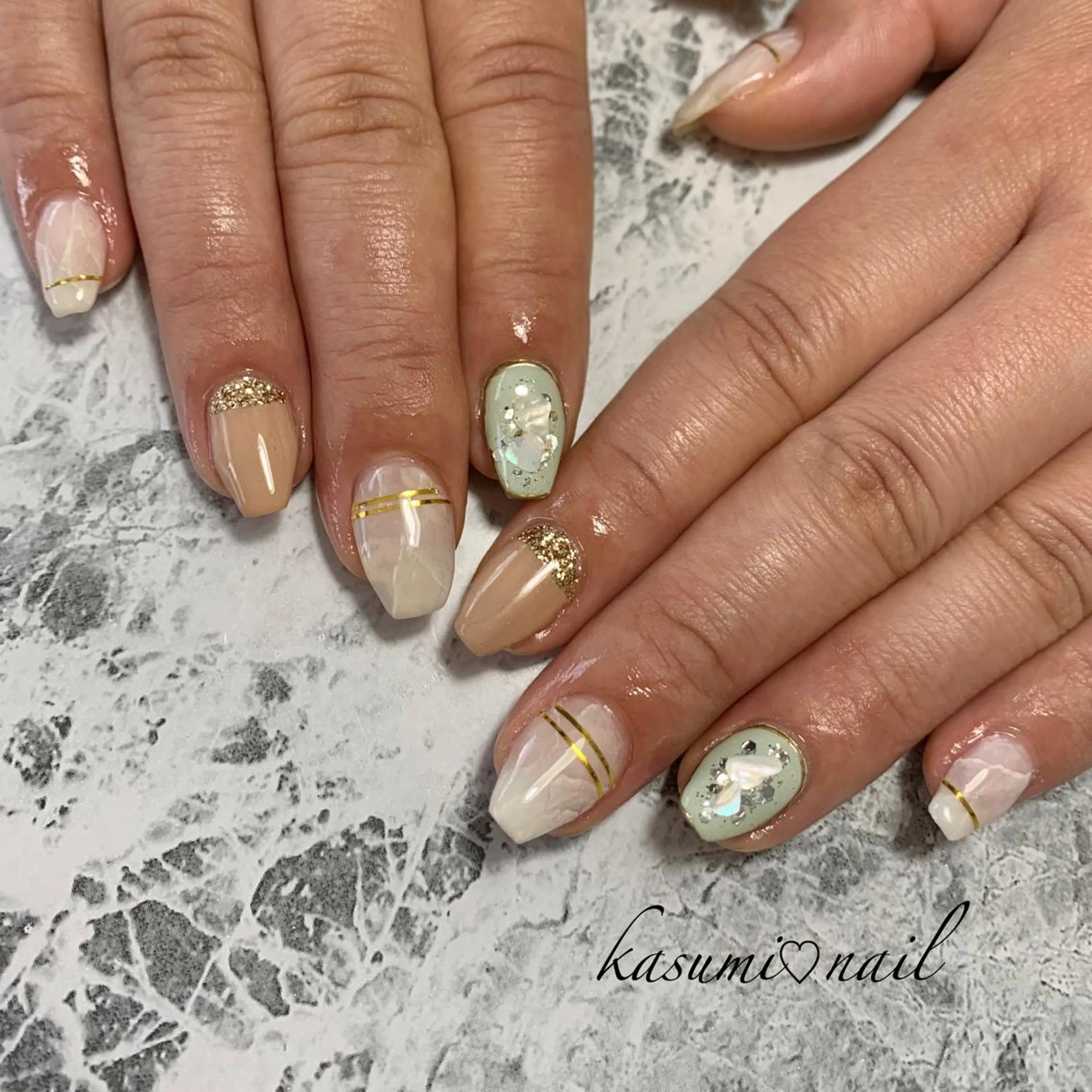 ネイル KASUMI♡ Nailのネイルデザイン