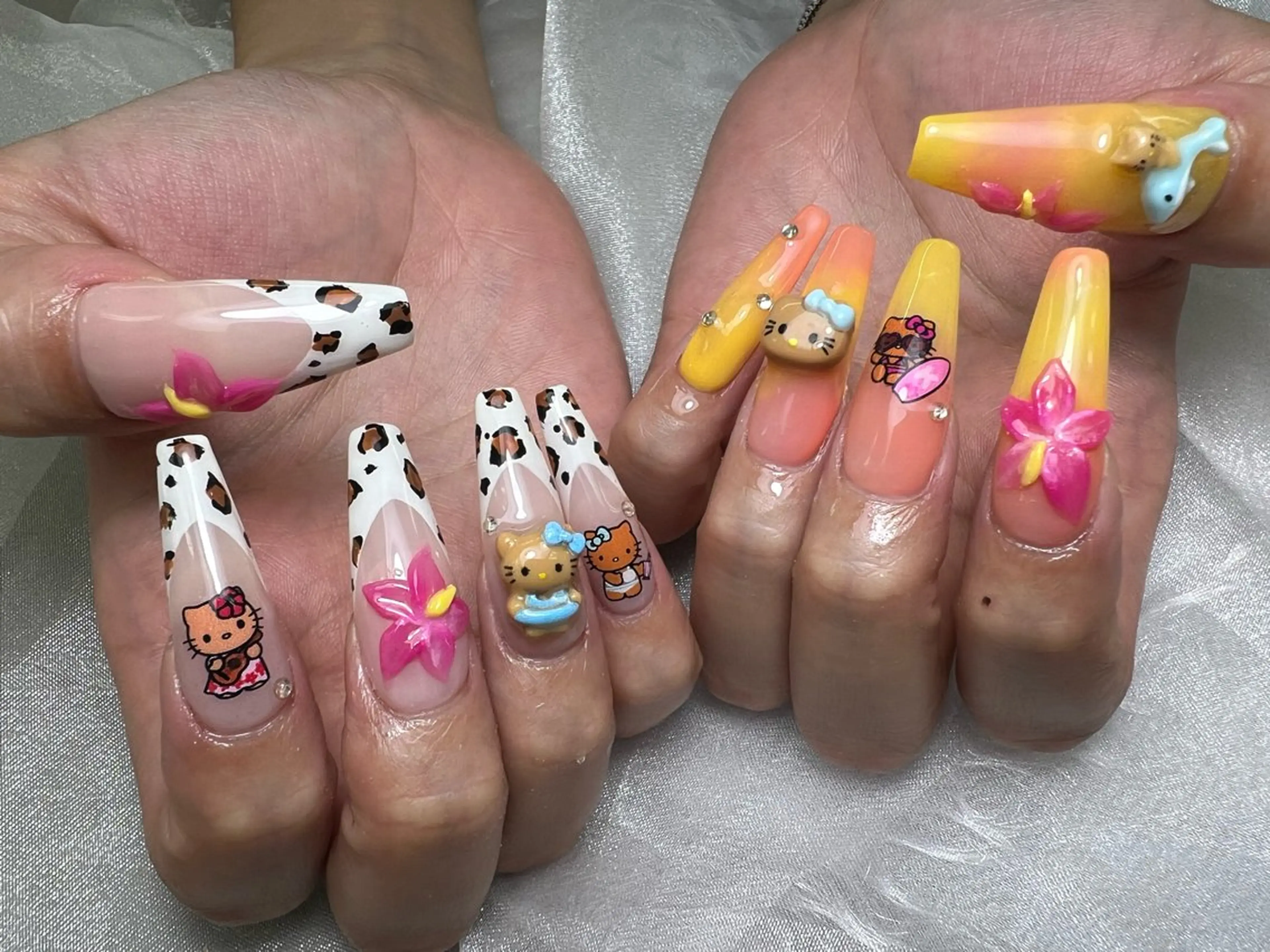 ネイル ハンドネイル Mana‪ ‪·͜· ❤︎‬のネイルデザイン