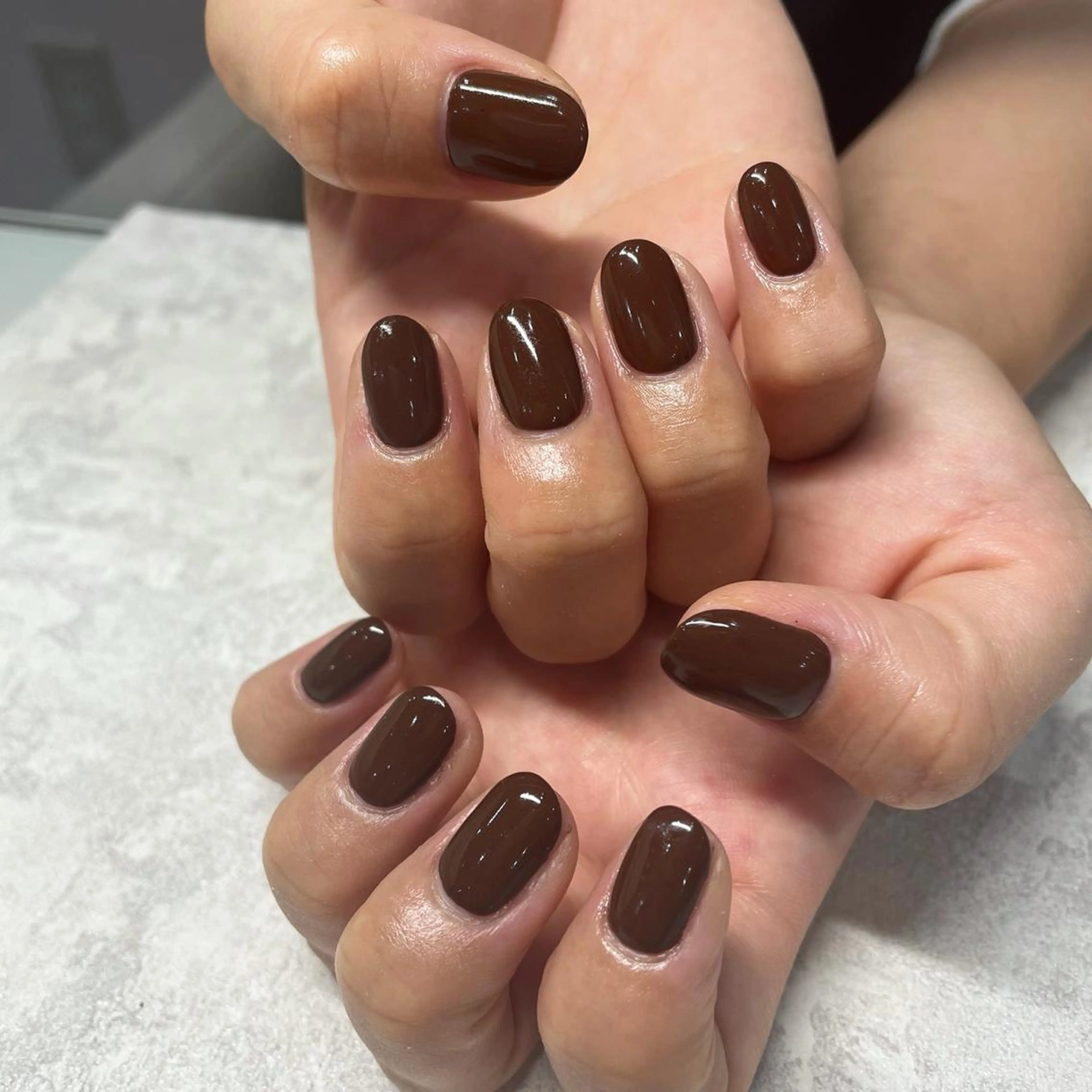 ネイル ワンカラーネイル Nagashima sanaのネイルデザイン