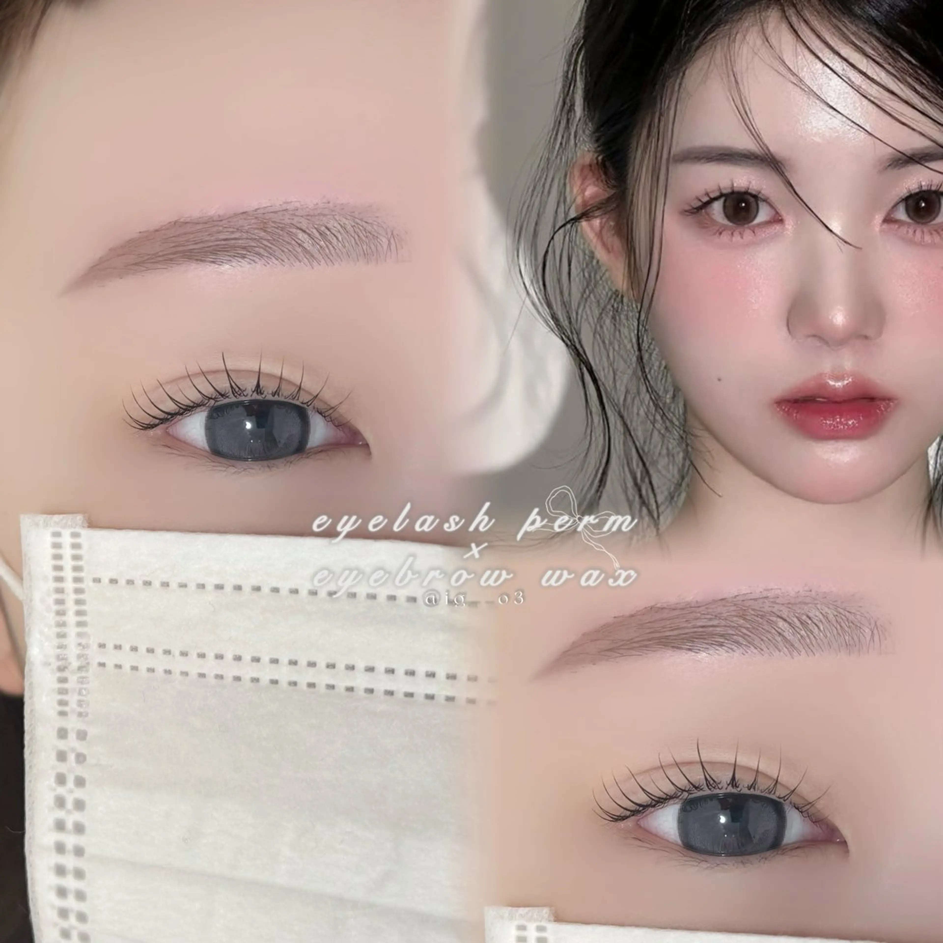 パーソナルアイブロウ✖️まつ毛パーマ🌟の写真