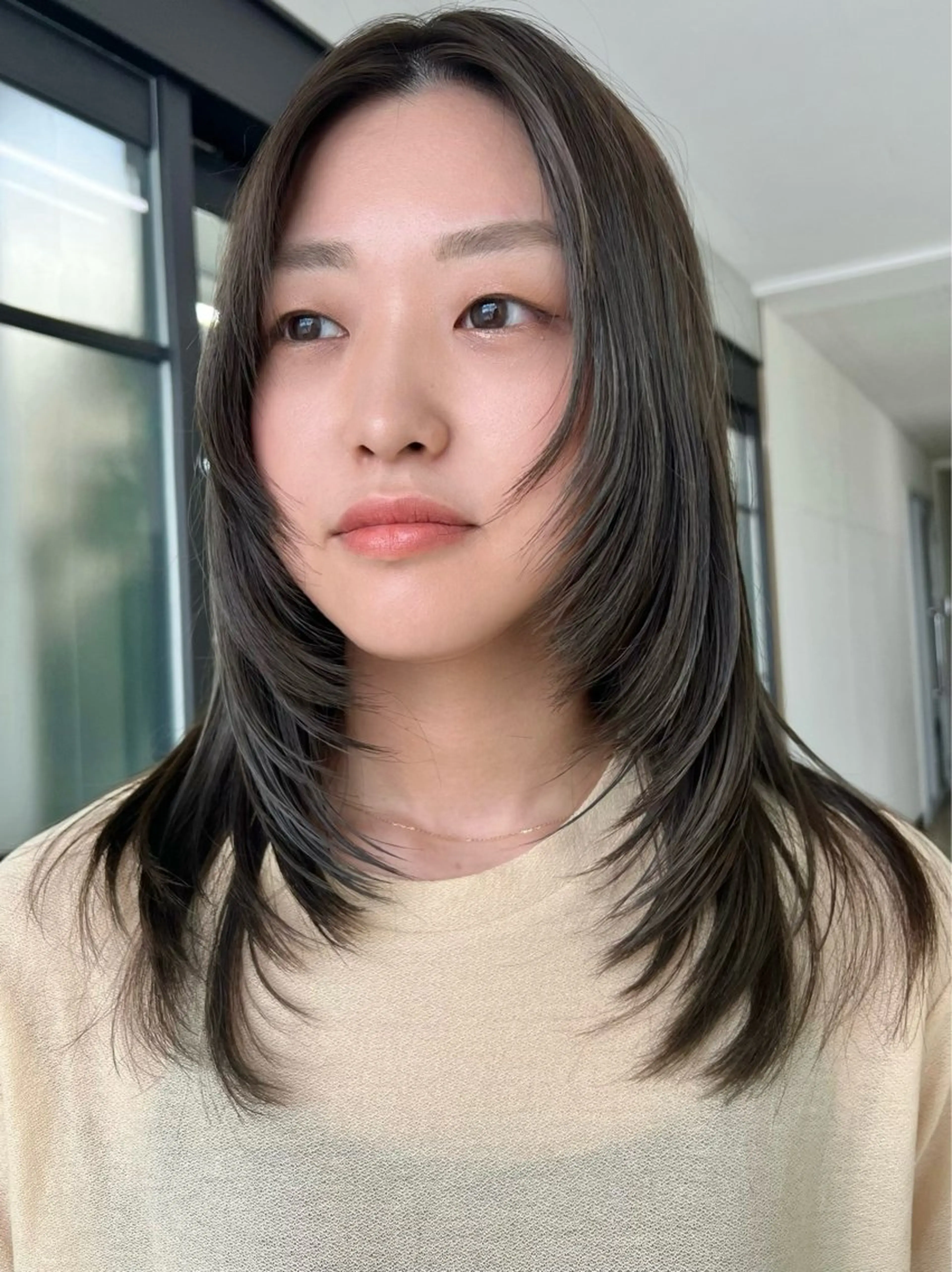 【ミニモ限定❣️】カット+アディクシーカラー+最高級ハホニコトリートメント+マイクロバブルシャンプー🧴の写真