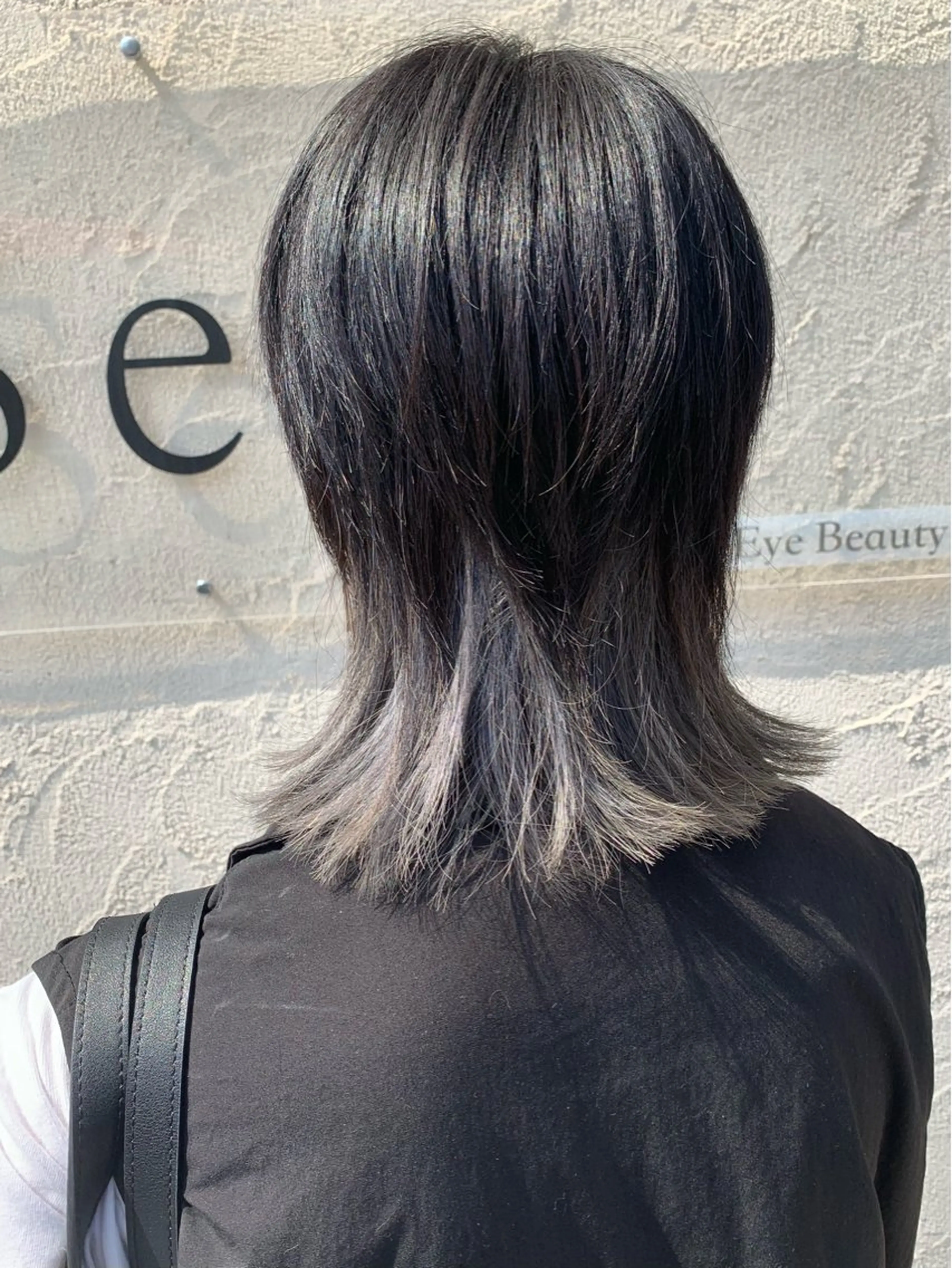 ミディアム カラー メンズ ヘアカラー 西村 弘輝 パーマ/艶髪カラーのヘアスタイル