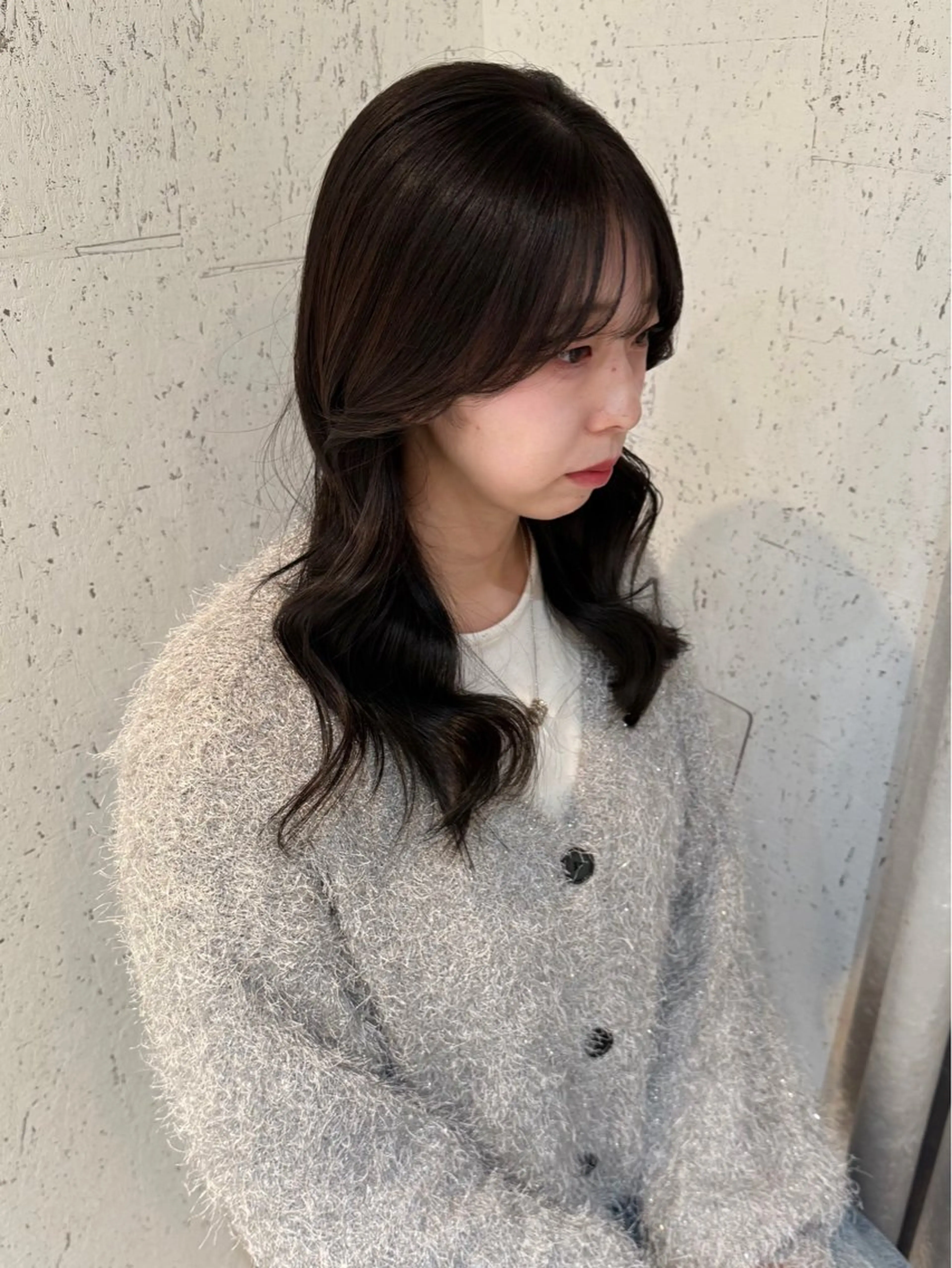 ミディアム カラー カット ヘアカラー トリートメント mai / linoah˚✧のヘアスタイル