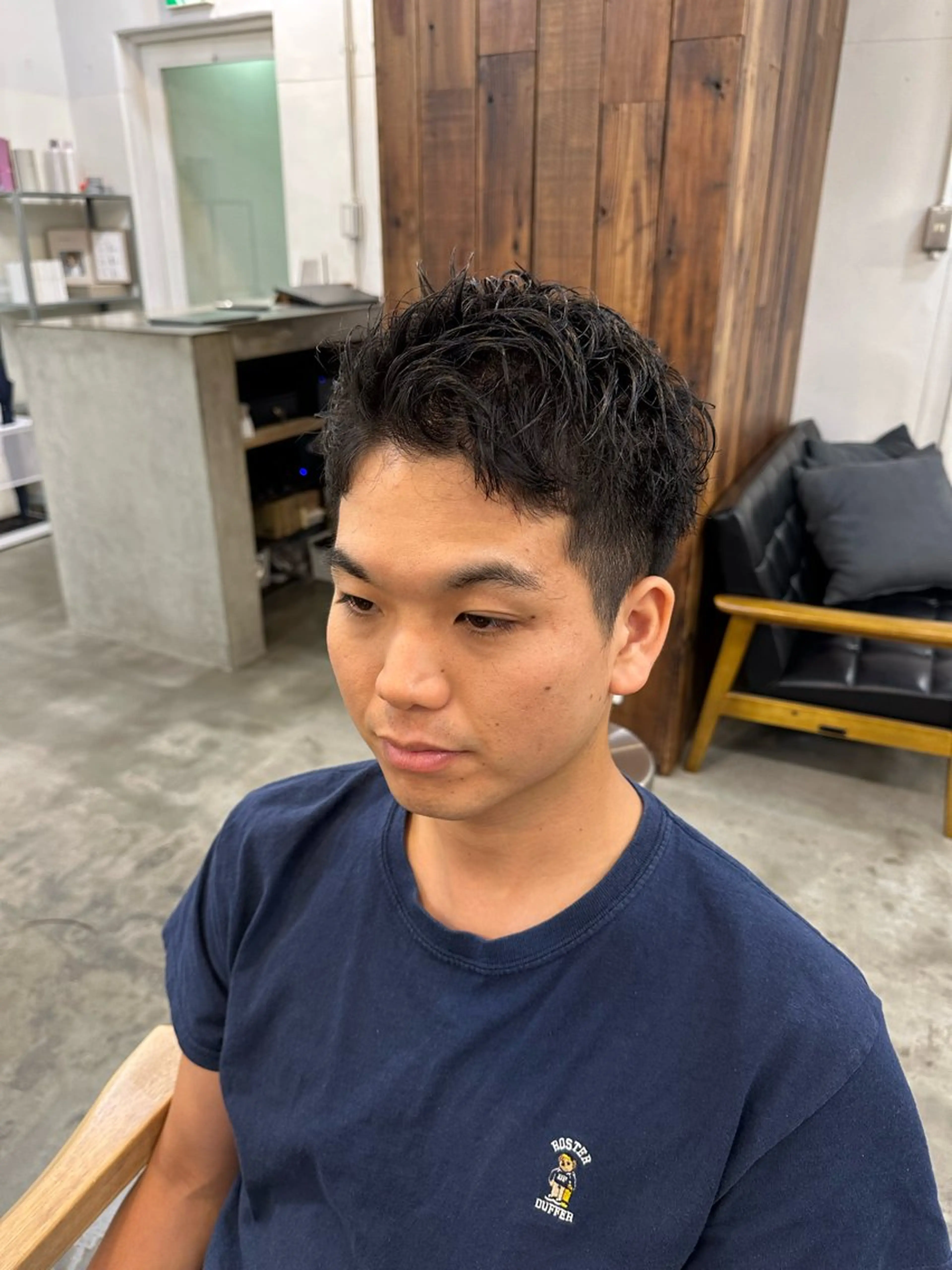 ショート メンズ 横浜/メンズ特化/ Farbe/田中颯斗のヘアスタイル