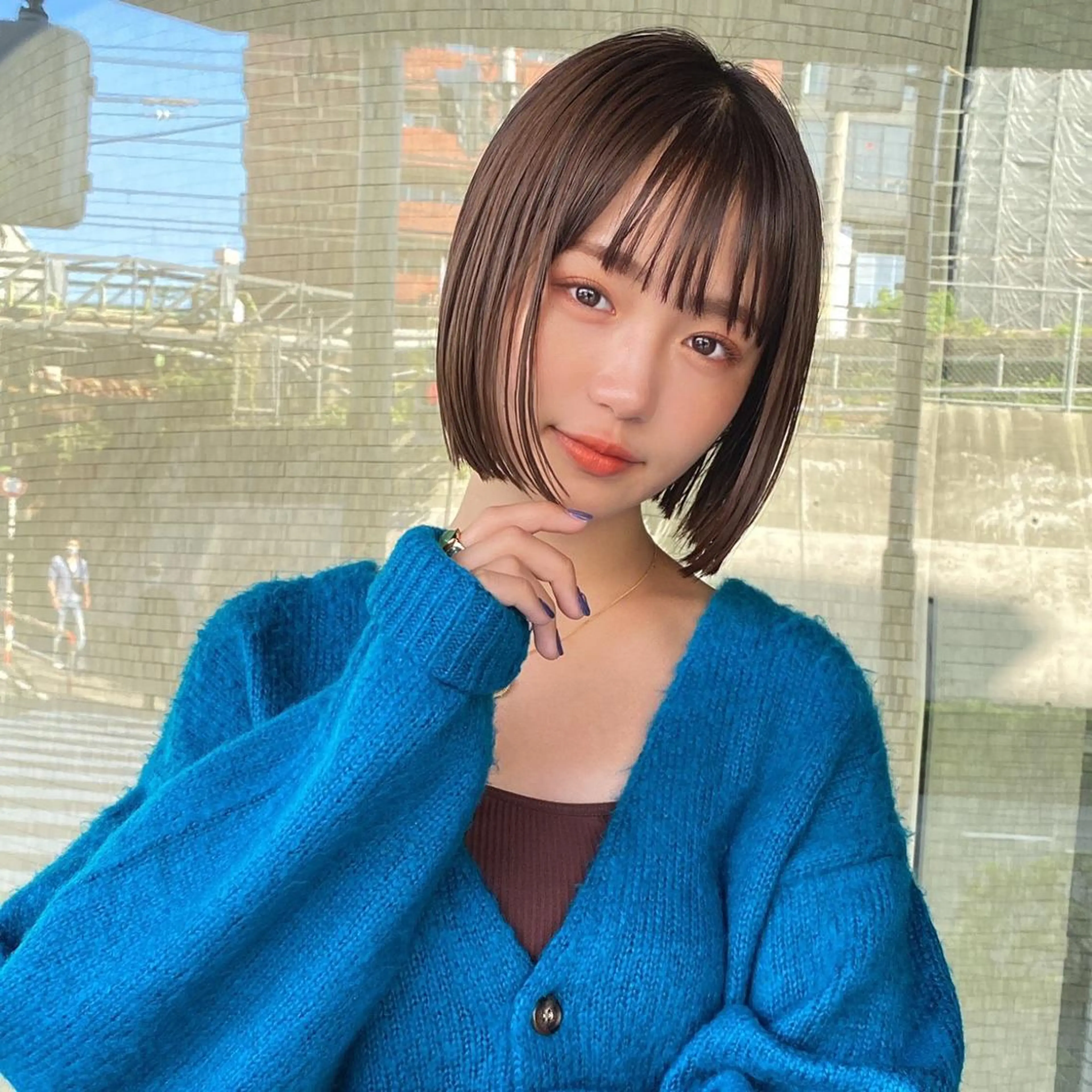 ショート カラー カット ヘッドスパ 似合わせ/小顔/ 韓国✨KAITOのヘアスタイル