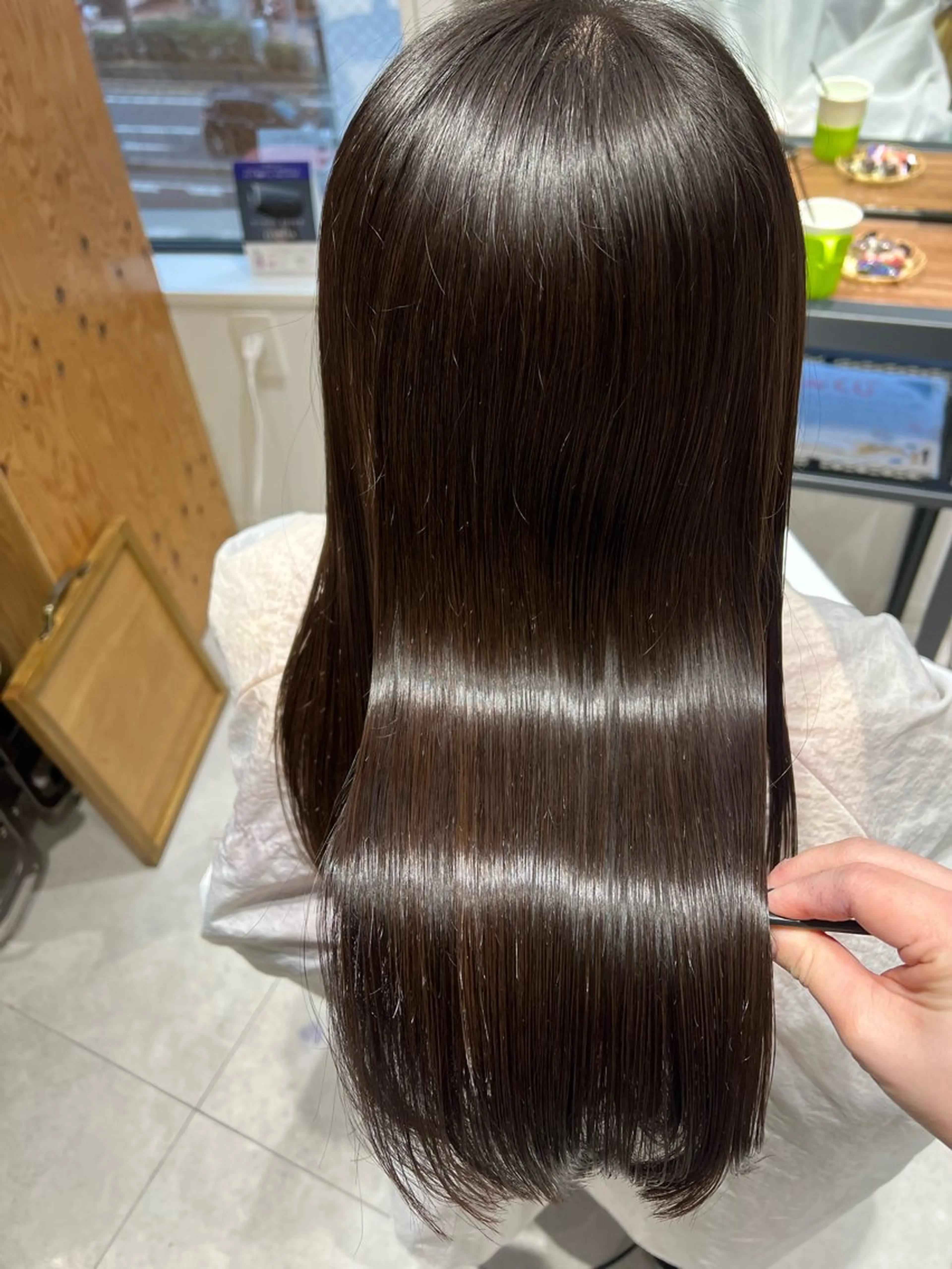 セミロング カラー 髪質改善 梅田/ 髪質改善/ 似合わせ/RINKAのヘアスタイル