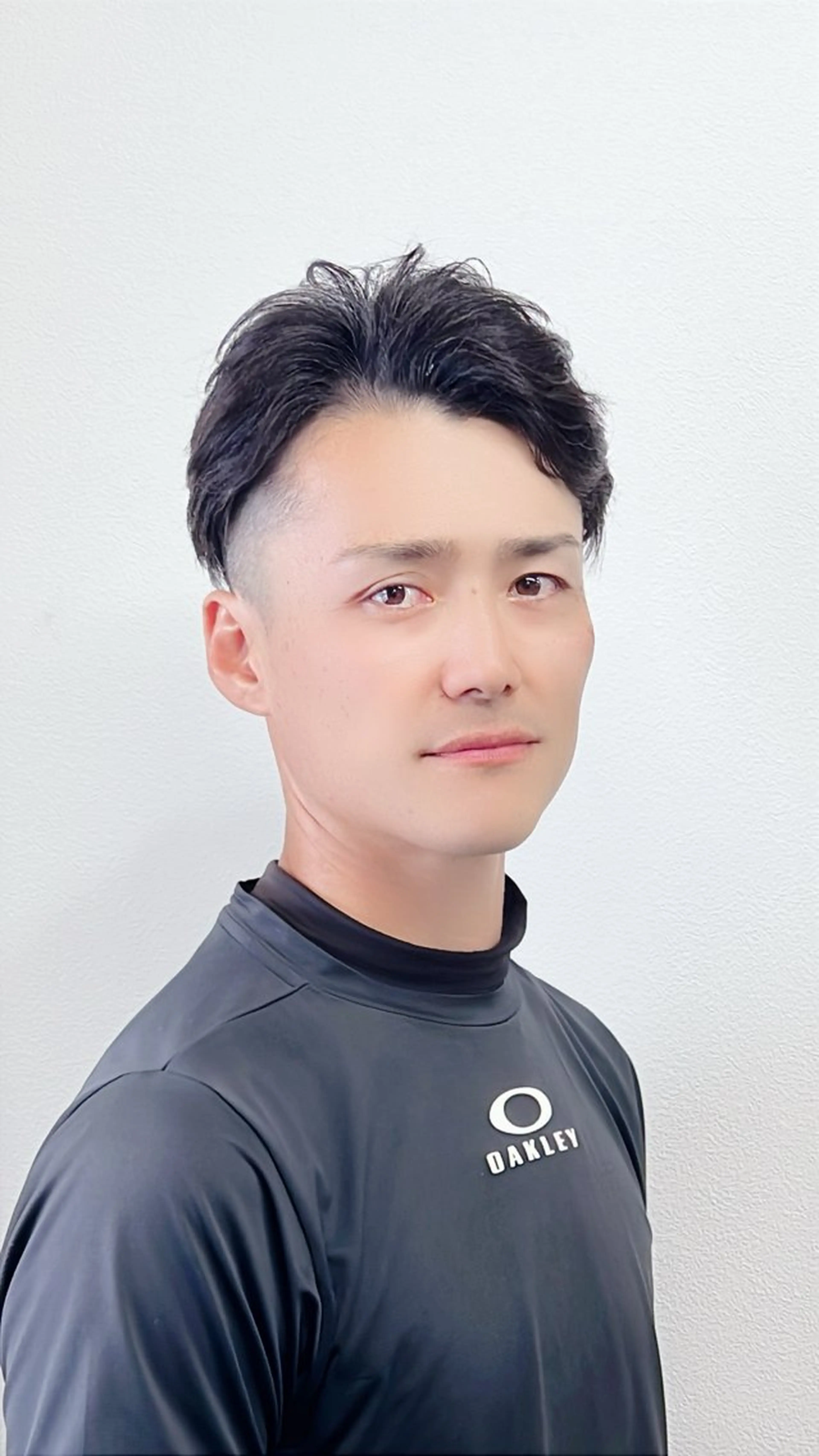 ミディアム ヘアアレンジ メンズ ツーブロック カット 千佳 CHIKAのヘアスタイル