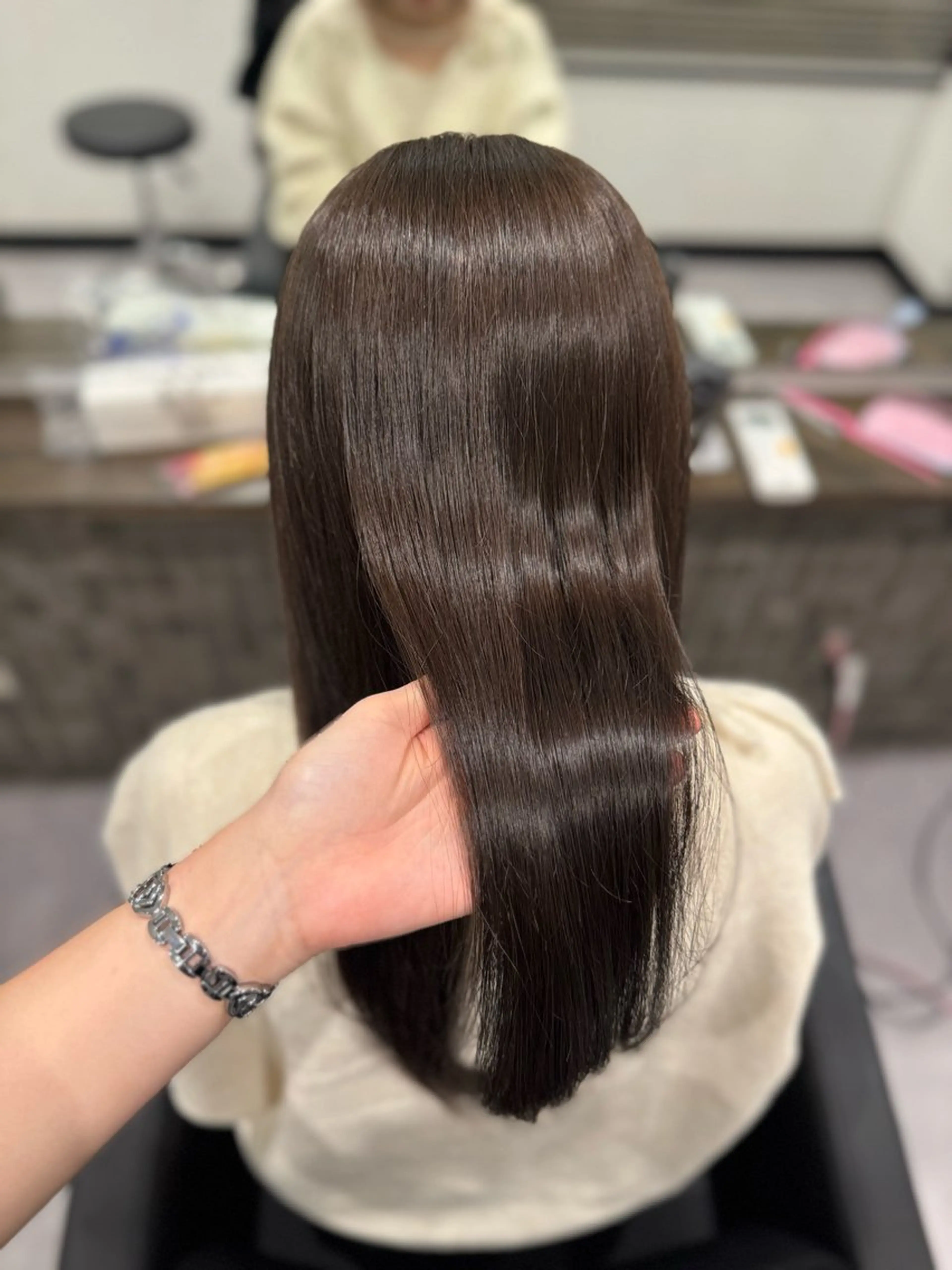 ロング カラー ブラウンカラー ヘアカラー トリートメント 🖤Ayaka🖤 モデル様募集中🌙のヘアスタイル