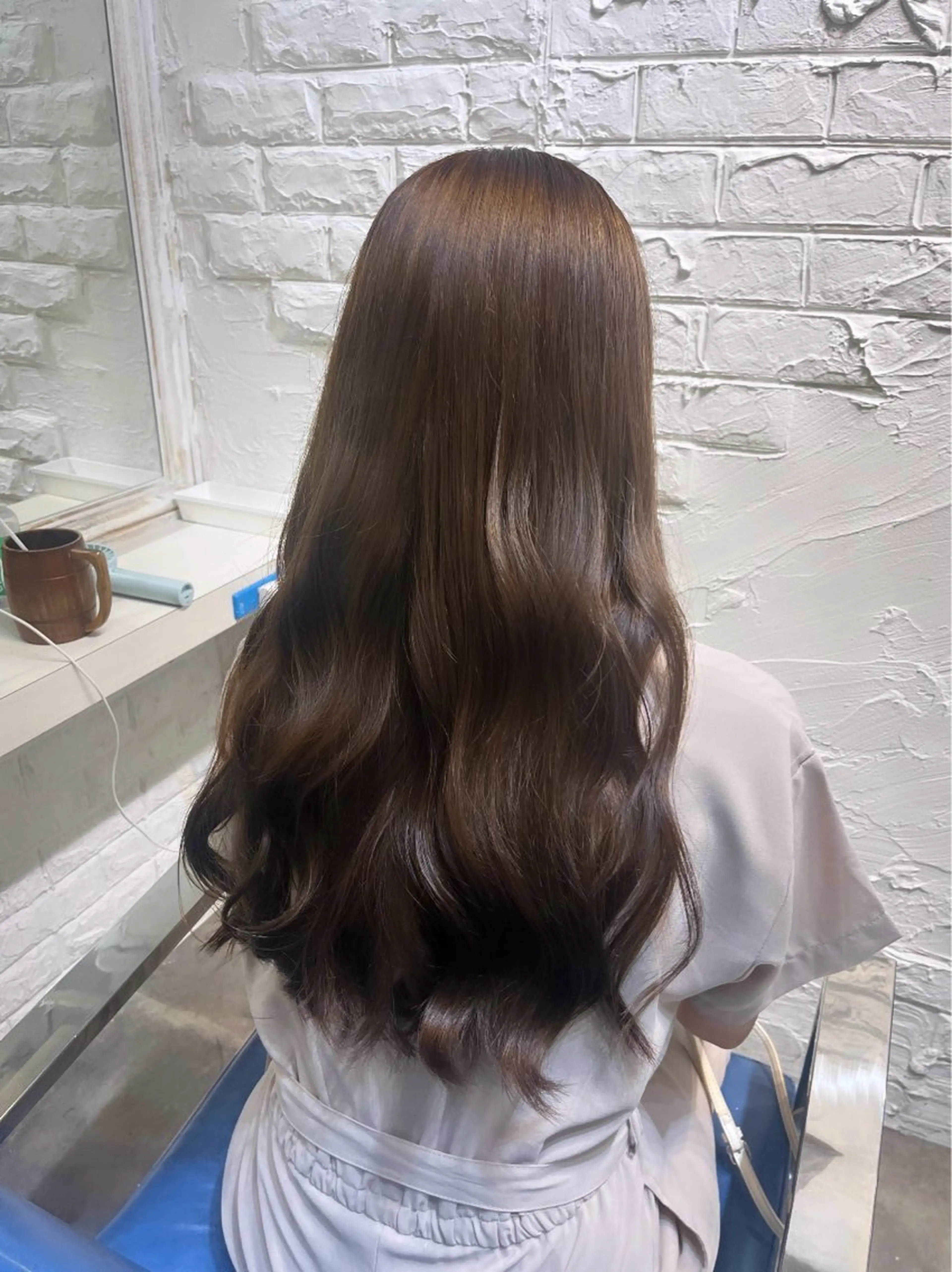 ロング カラー ヘアカラー ヘッドスパ uros.所属・🩵aiko / モデル募集中️🩵のヘアスタイル