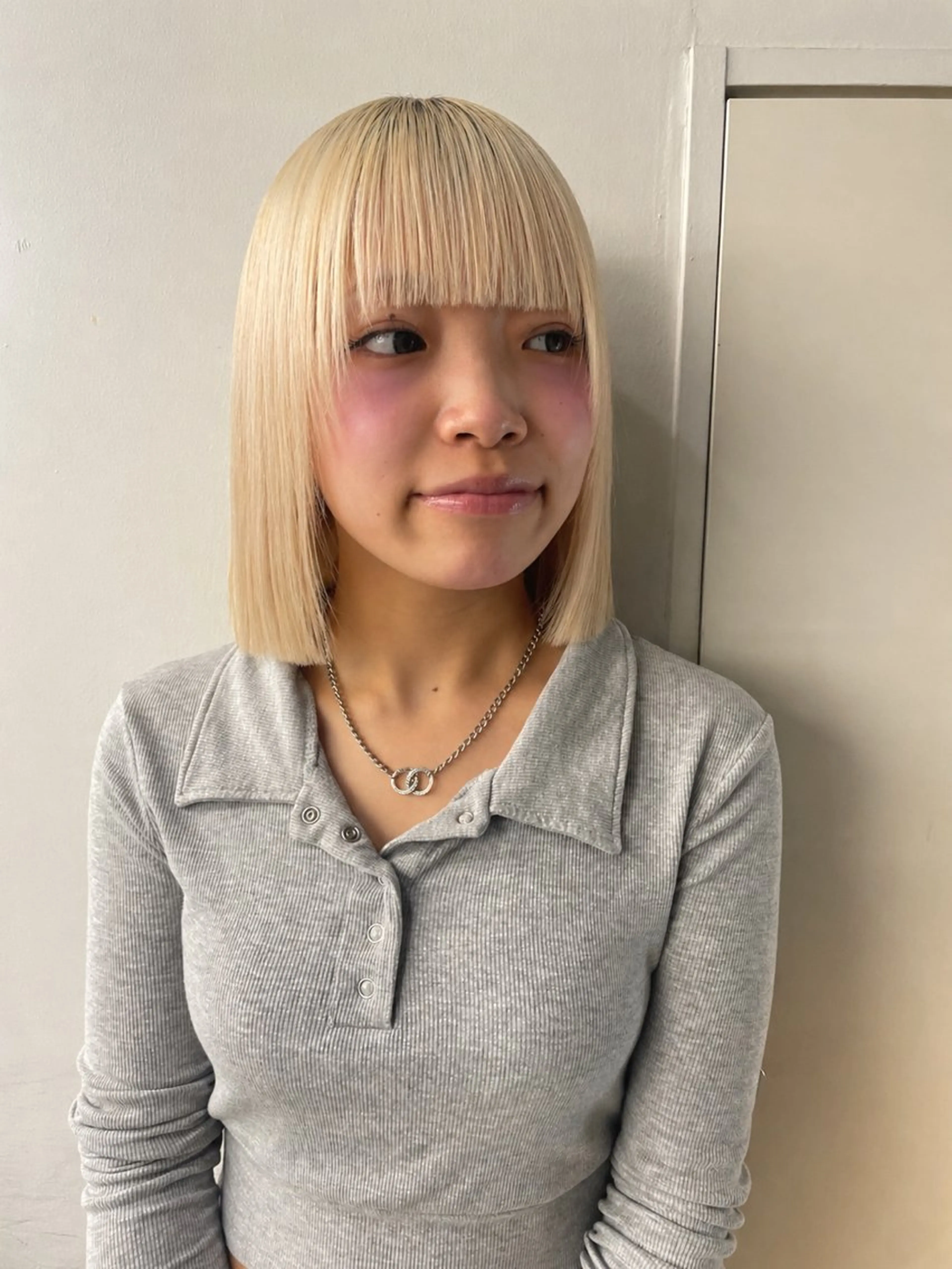 ショート カラー 🔥二刀流美容師🔥 渋谷/近澤瑠以✂︎のヘアスタイル