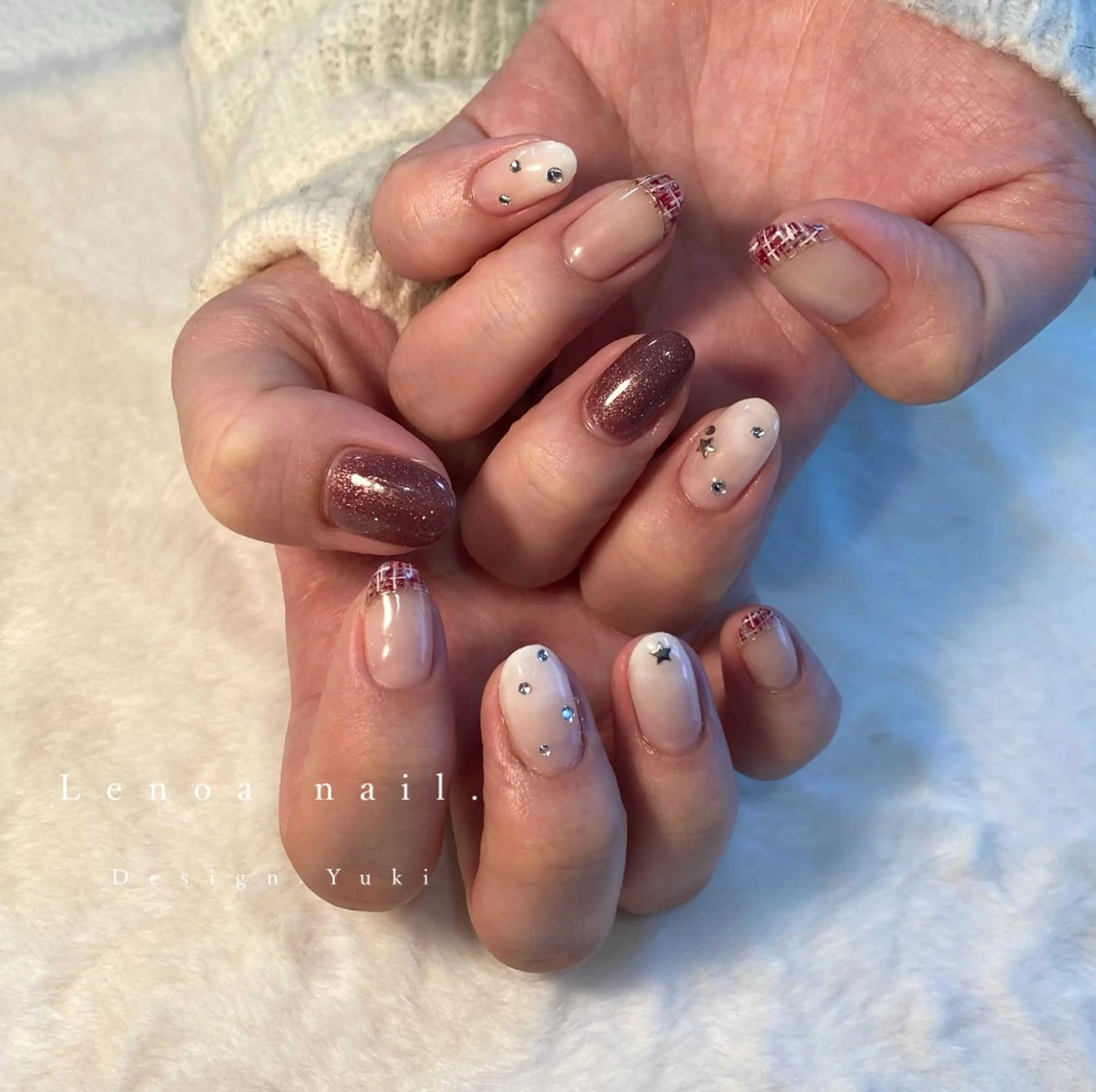 ネイル ハンドネイル Lenoa Yukiのネイルデザイン
