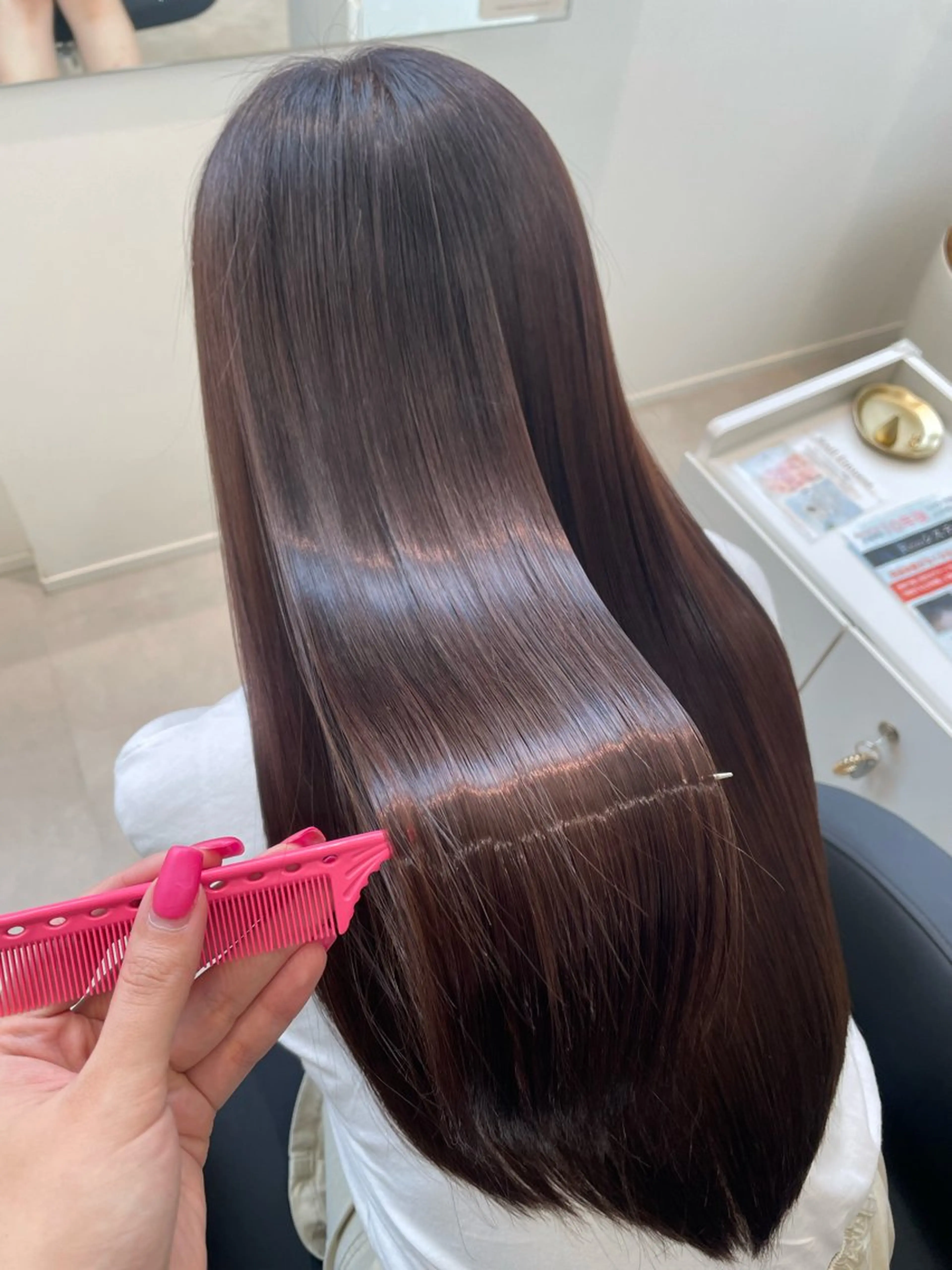 💖『贅沢クーポン』髪質改善ストレート+メンテナンスカット+トリートメント付き💖の写真