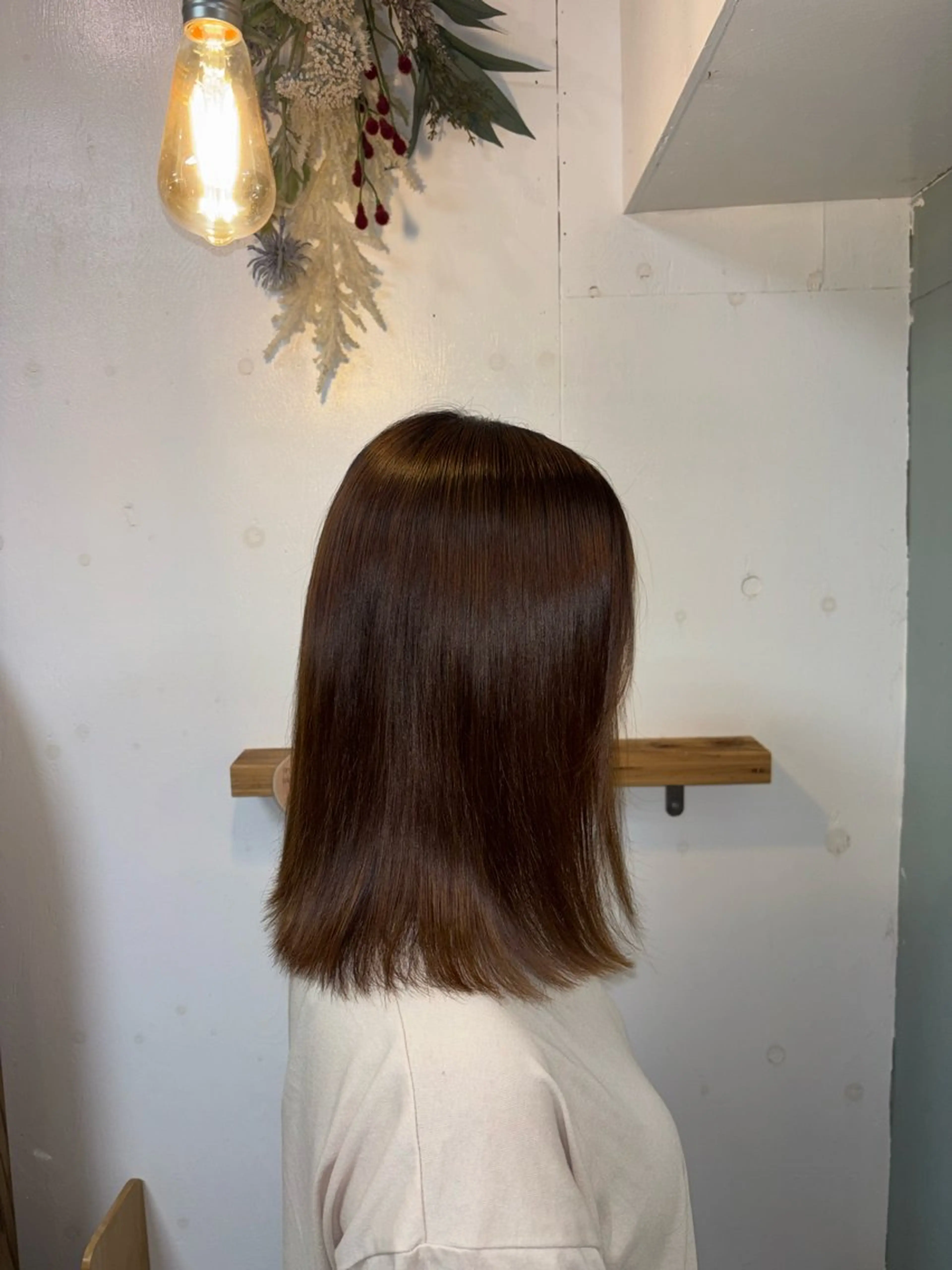 ミディアム 縮毛矯正 トリートメント 🕊koga🕊 /南浦和のヘアスタイル