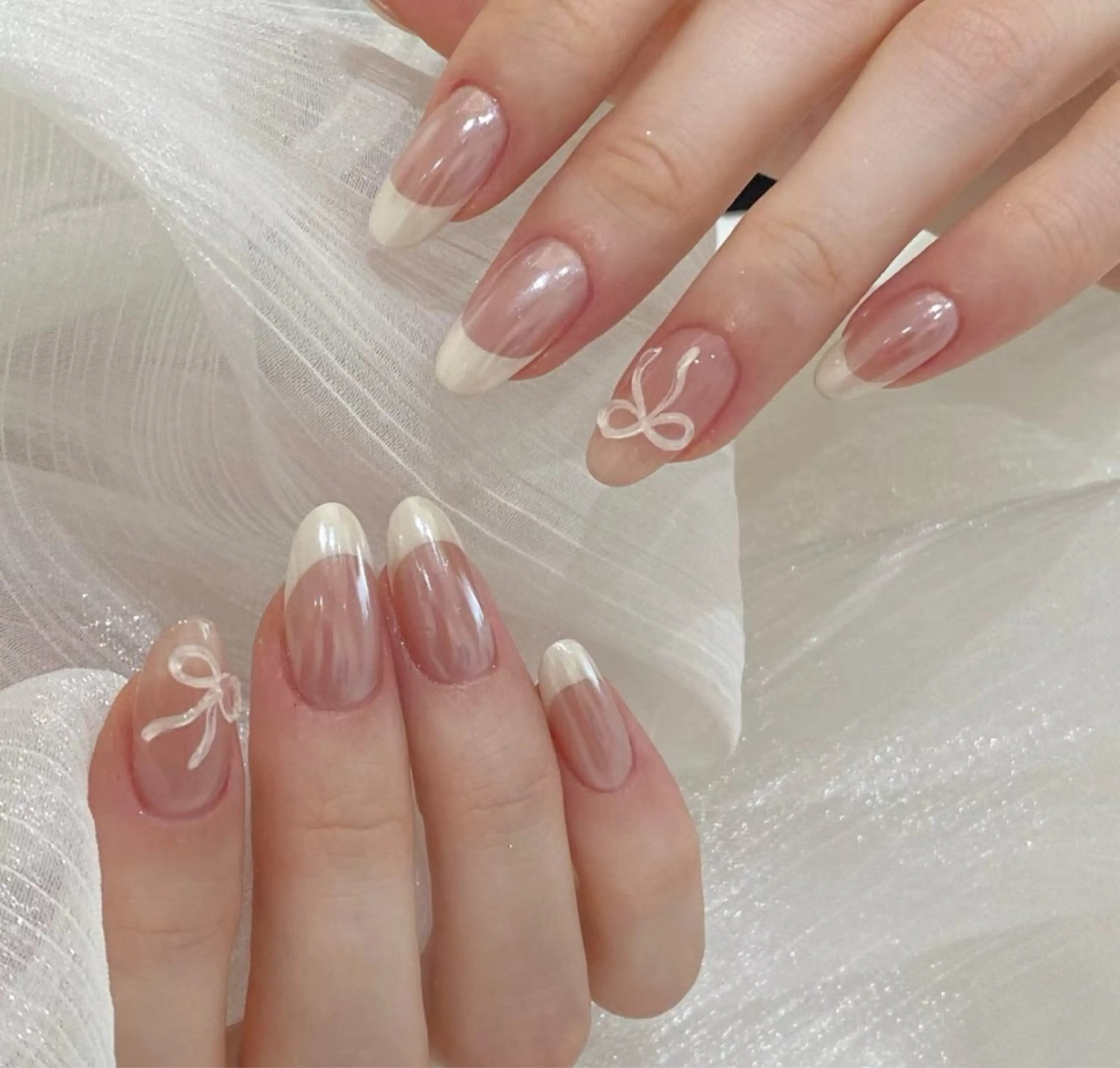 ネイル アートネイル チークネイル 韓国ネイル マグネットネイル ニュアンスネイル chirin nailのネイルデザイン