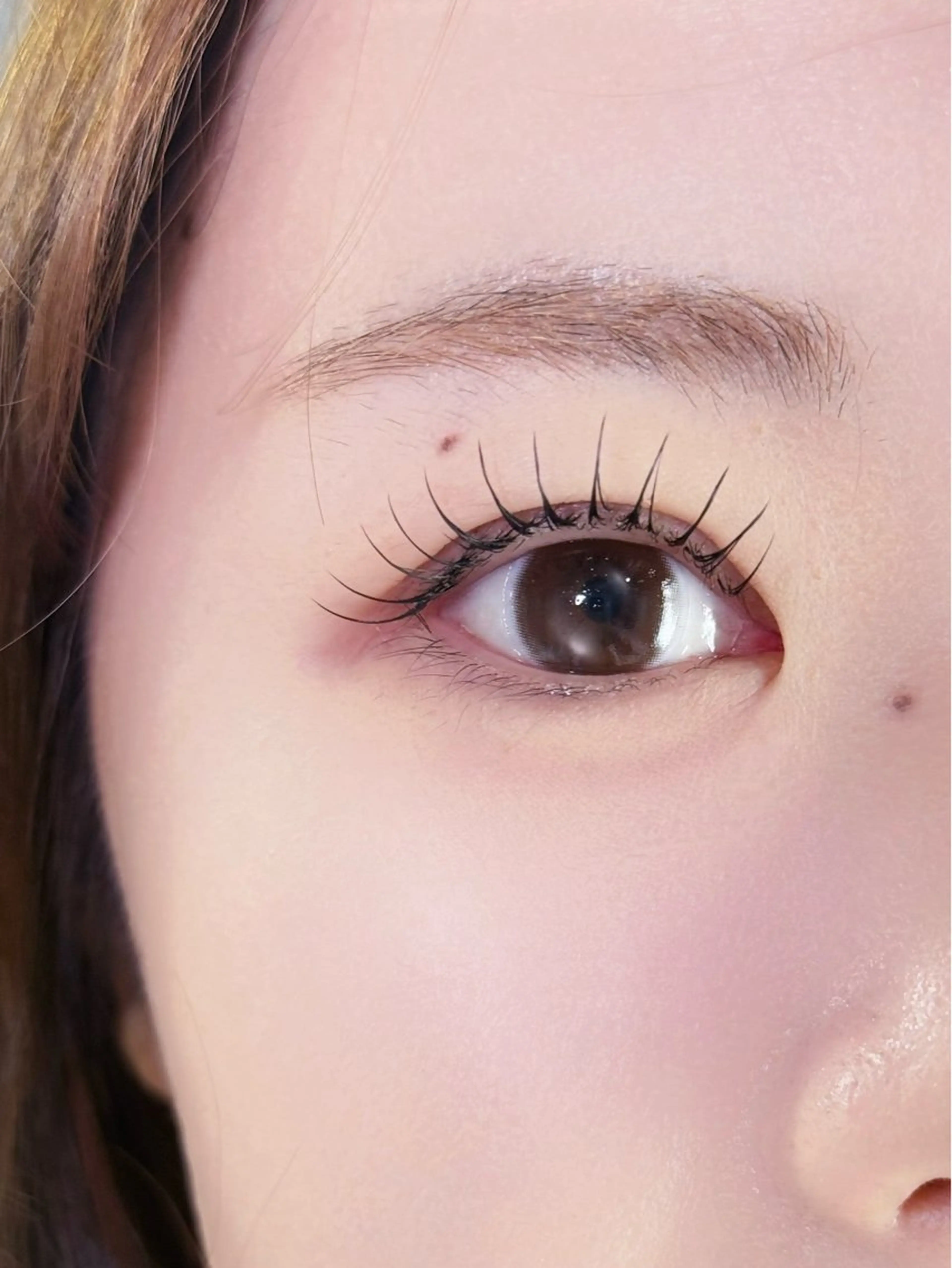 マツエク・マツパ 束感まつ毛 韓国風マツエク ナチュラル パリジェンヌラッシュリフト 一重×まつ毛パーマ マツエク 梅津/cherien 渋谷・明治神宮前のマツエク・マツパデザイン