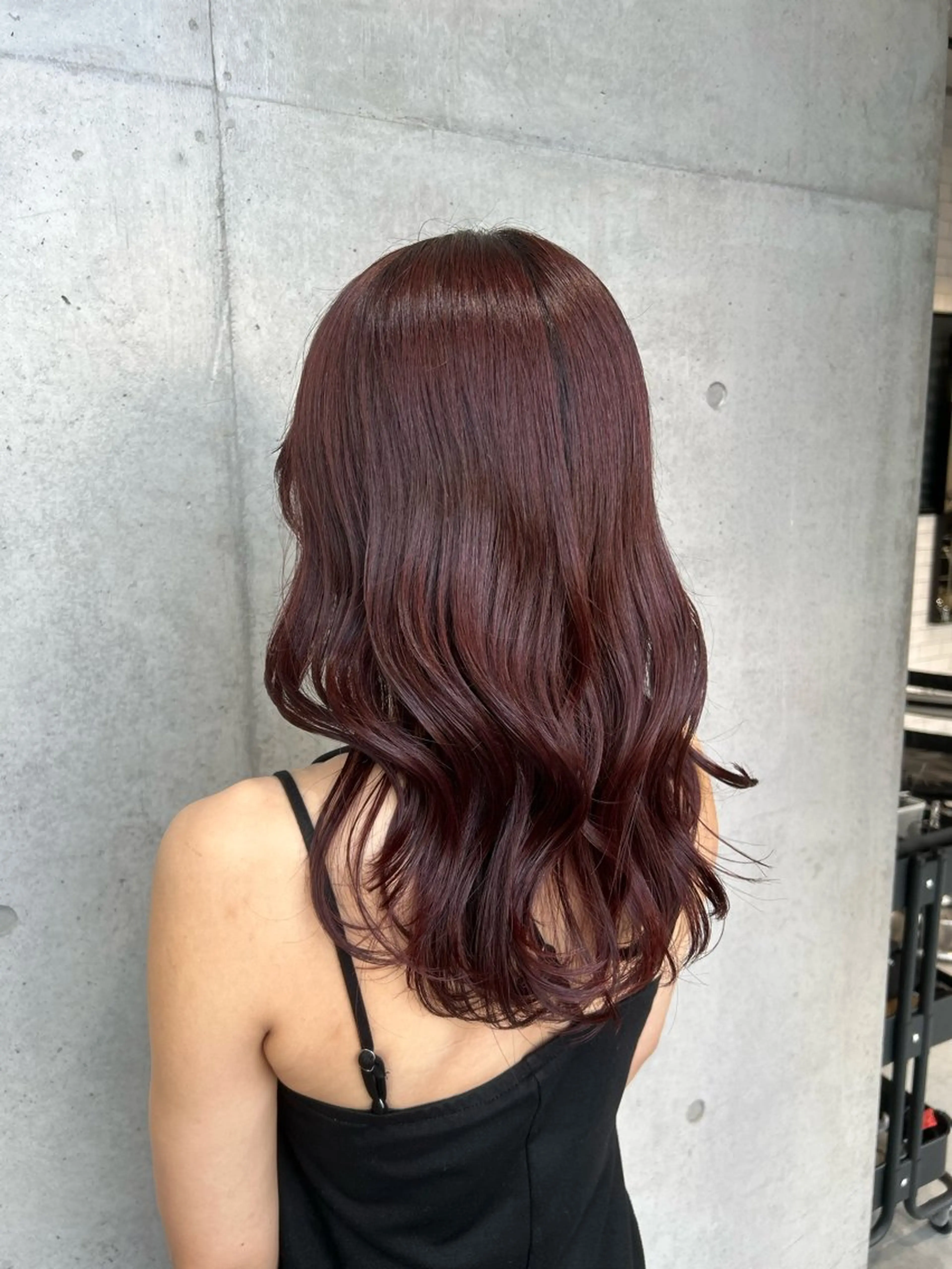 ロング カラー ヘアアレンジ カット ヘアカラー トリートメント ボブ艶モテカラー🫧 カリンのヘアスタイル