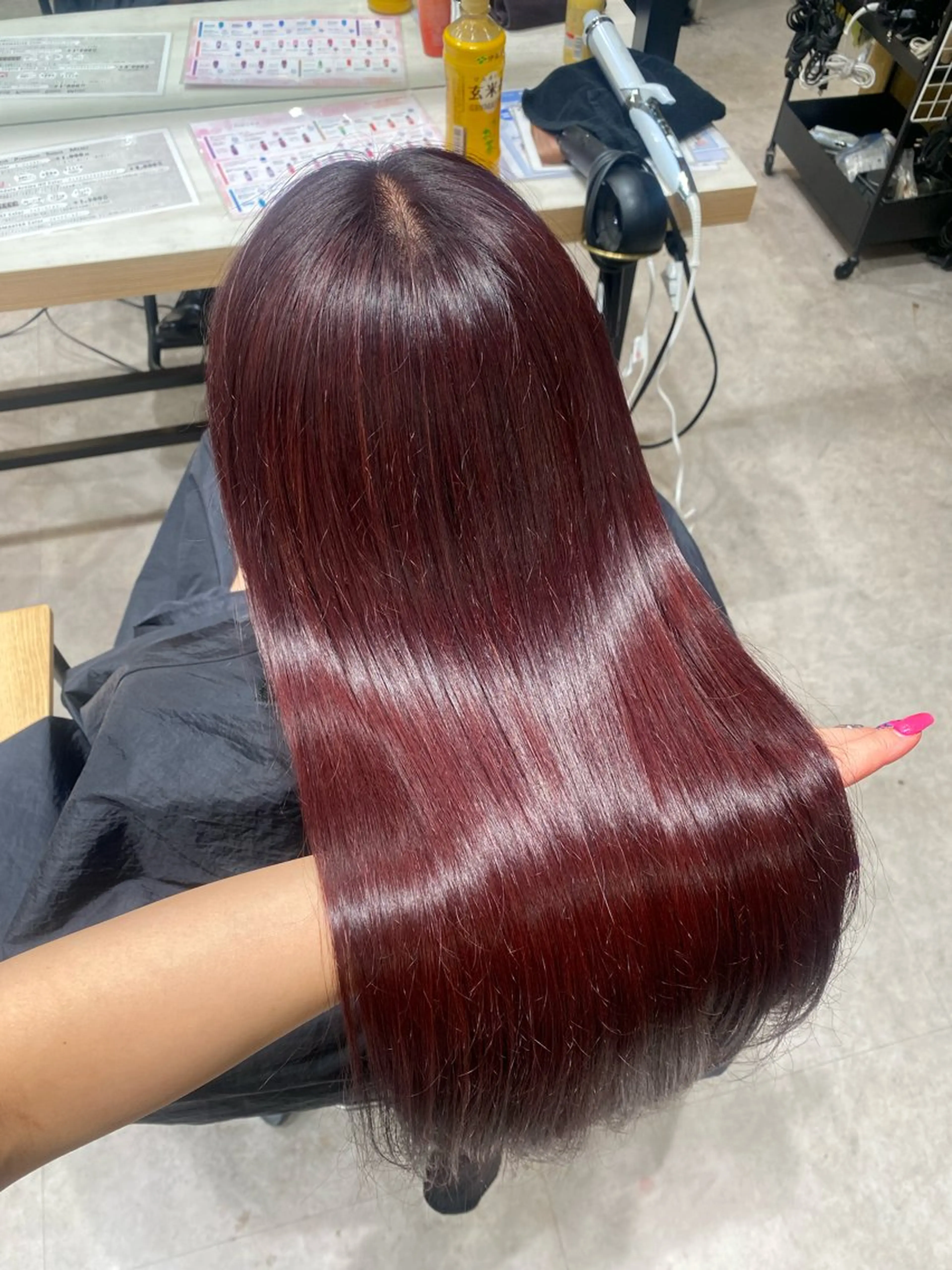 ロング 🌸cocomi🌸 透明感カラー🩶パリのヘアスタイル