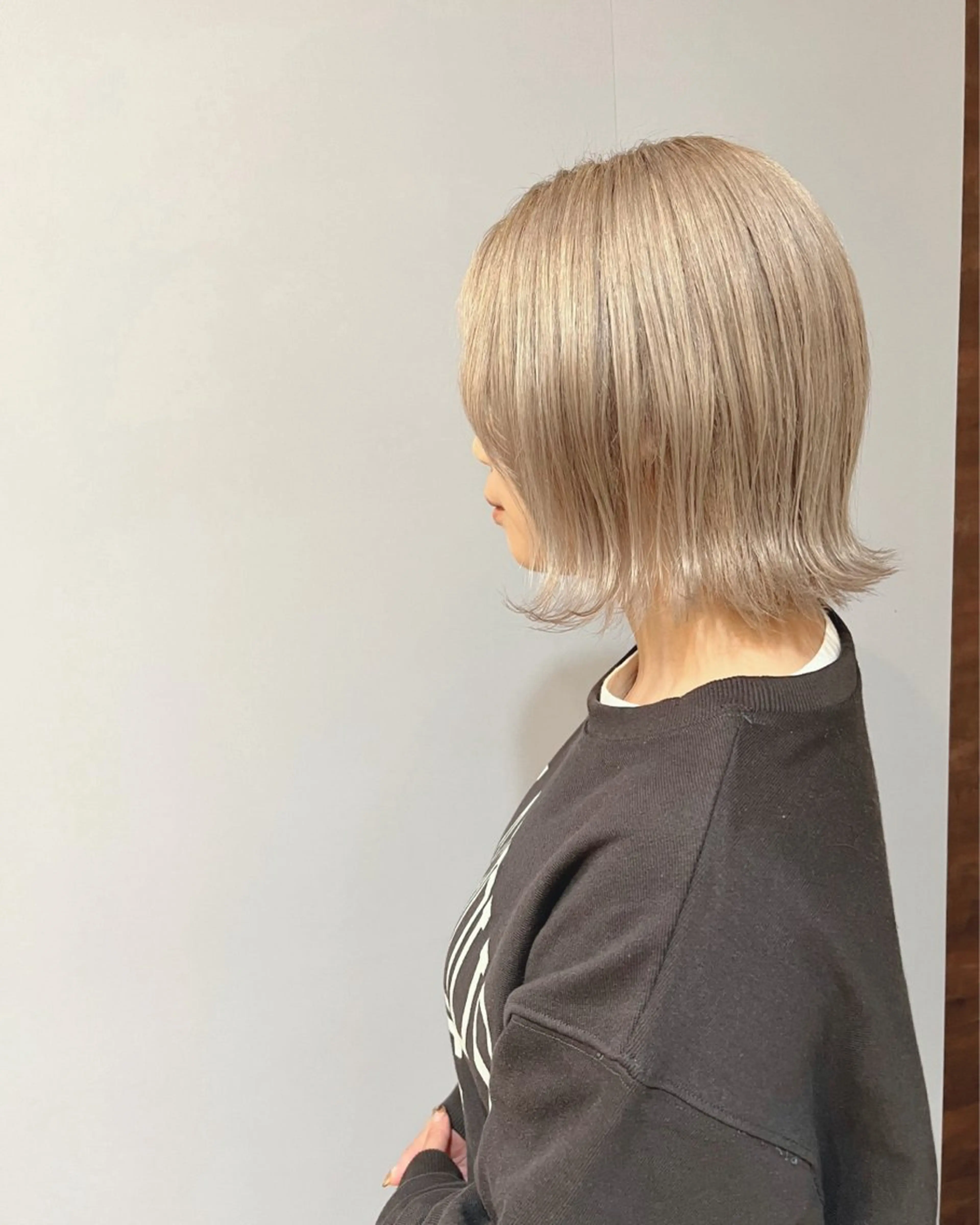 ショート カラー ヘアカラー トリートメント 宮原 佳苗のヘアスタイル