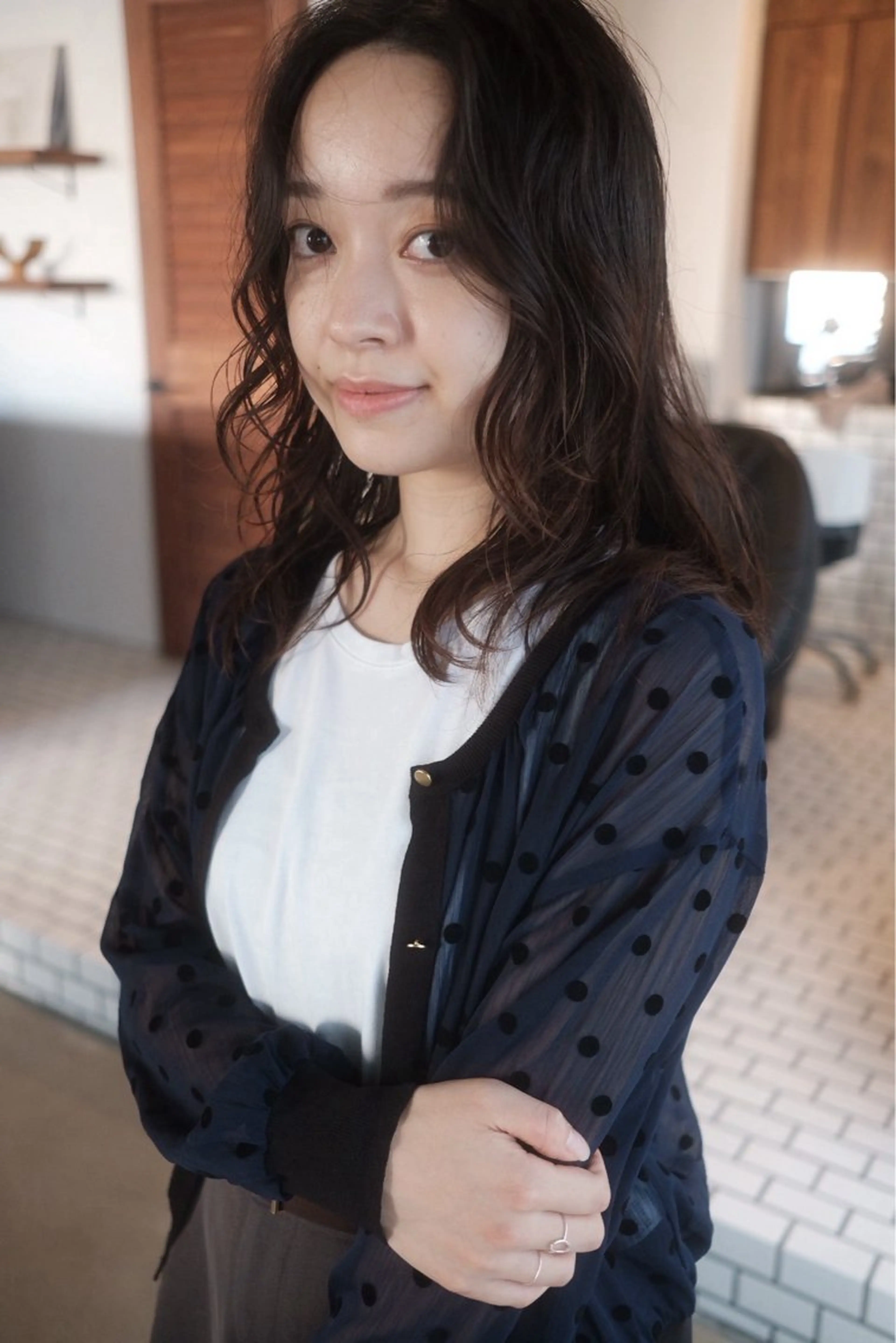 ロング パーマ ロング kaito /都立大学herのヘアスタイル