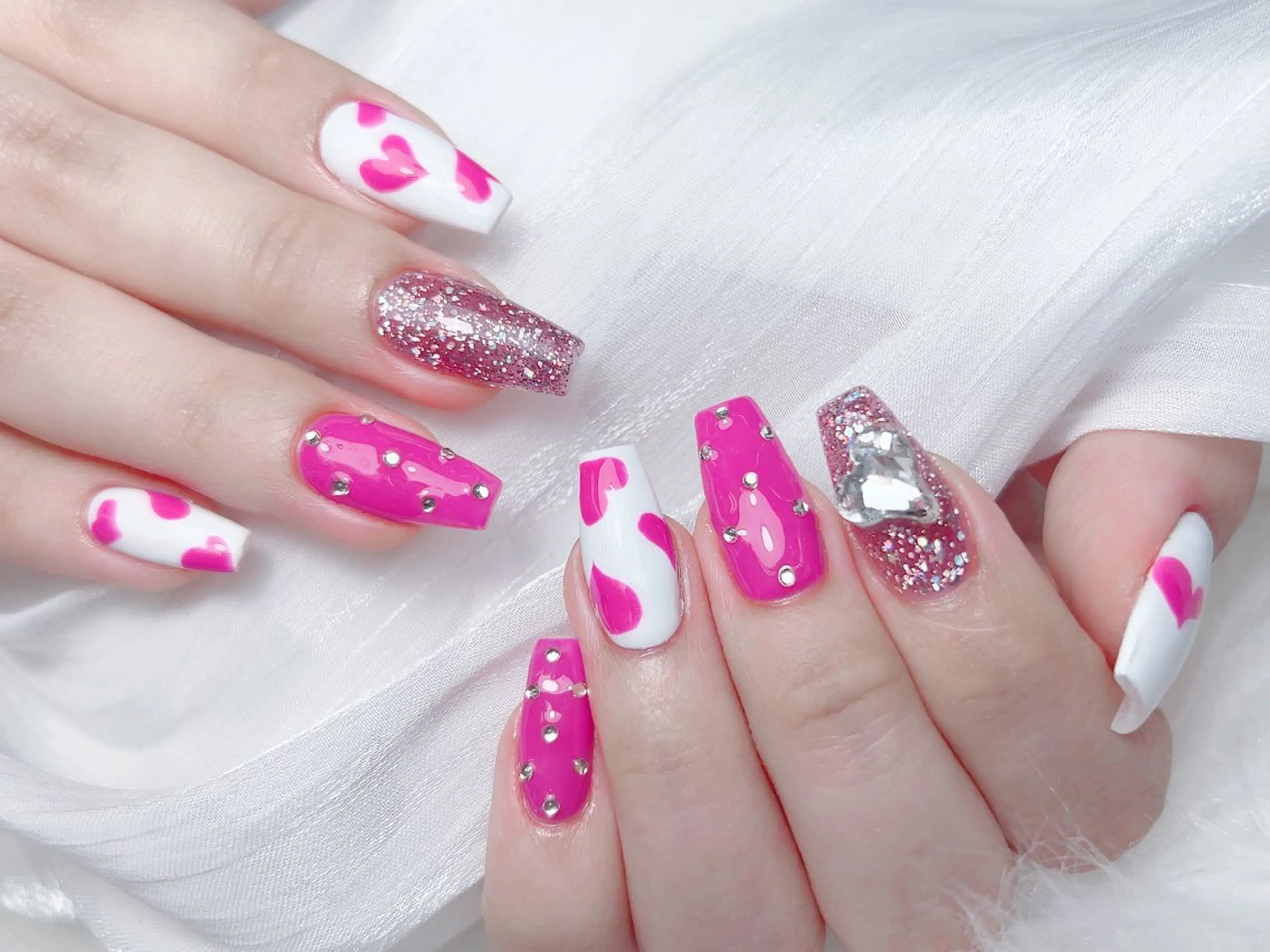 ネイル M🌷nail 長さだし専門店のネイルデザイン