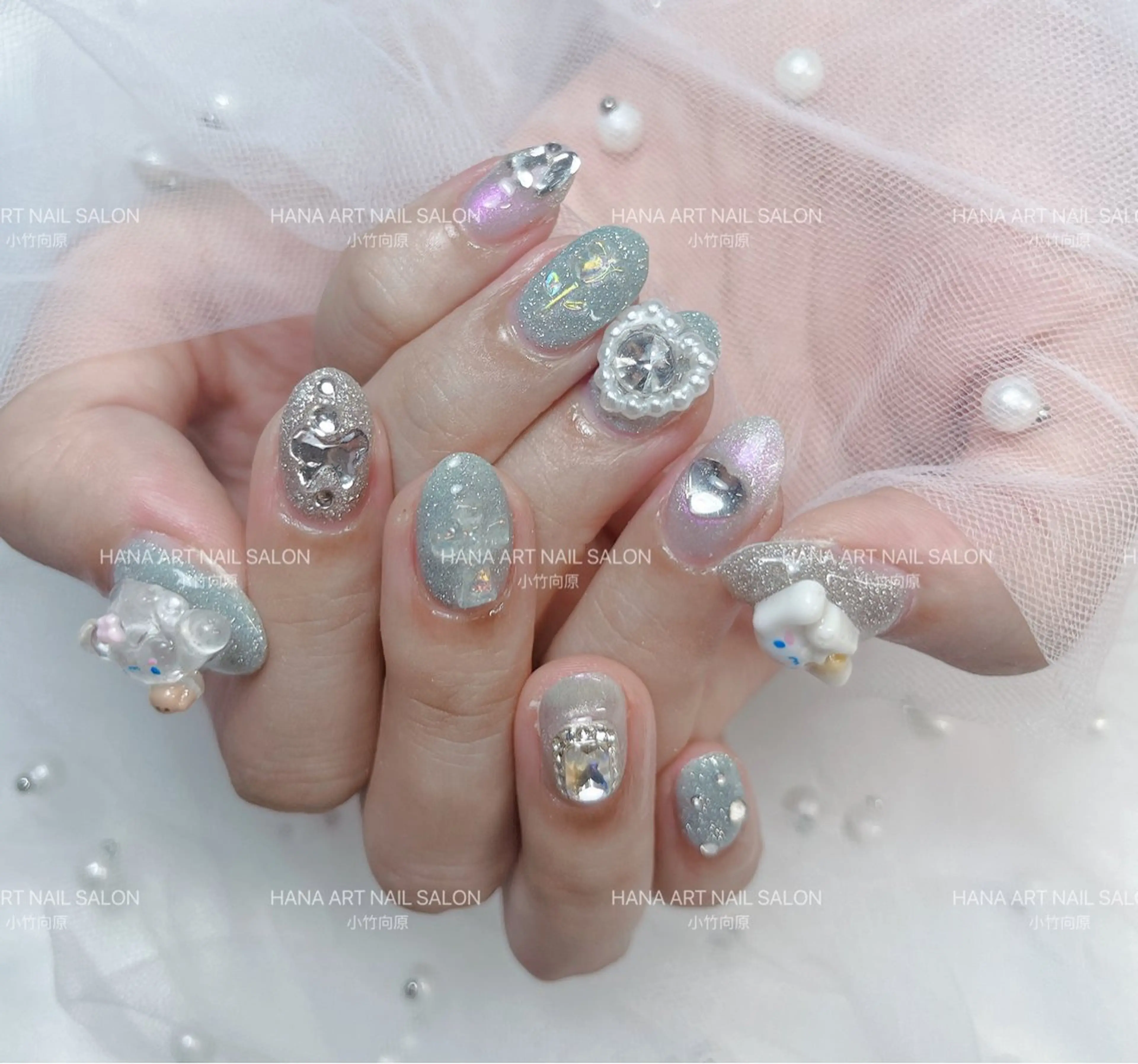 ネイル ハンドネイル HANA ART NAIL SALONのネイルデザイン