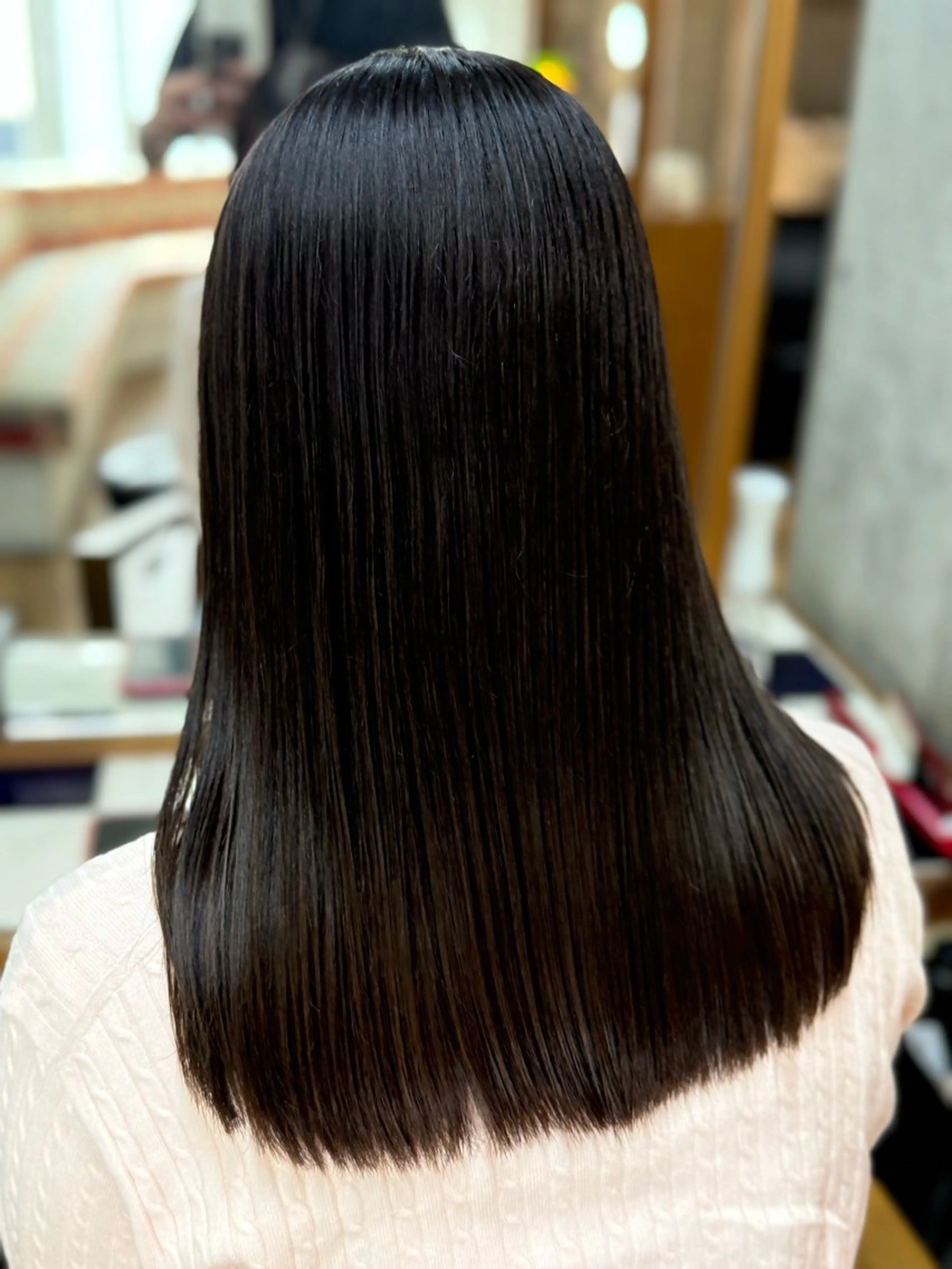 ミディアム カラー ヘアカラー トリートメント 🎨デザイン🥇 美髪・艶髪　日暮千敬のヘアスタイル