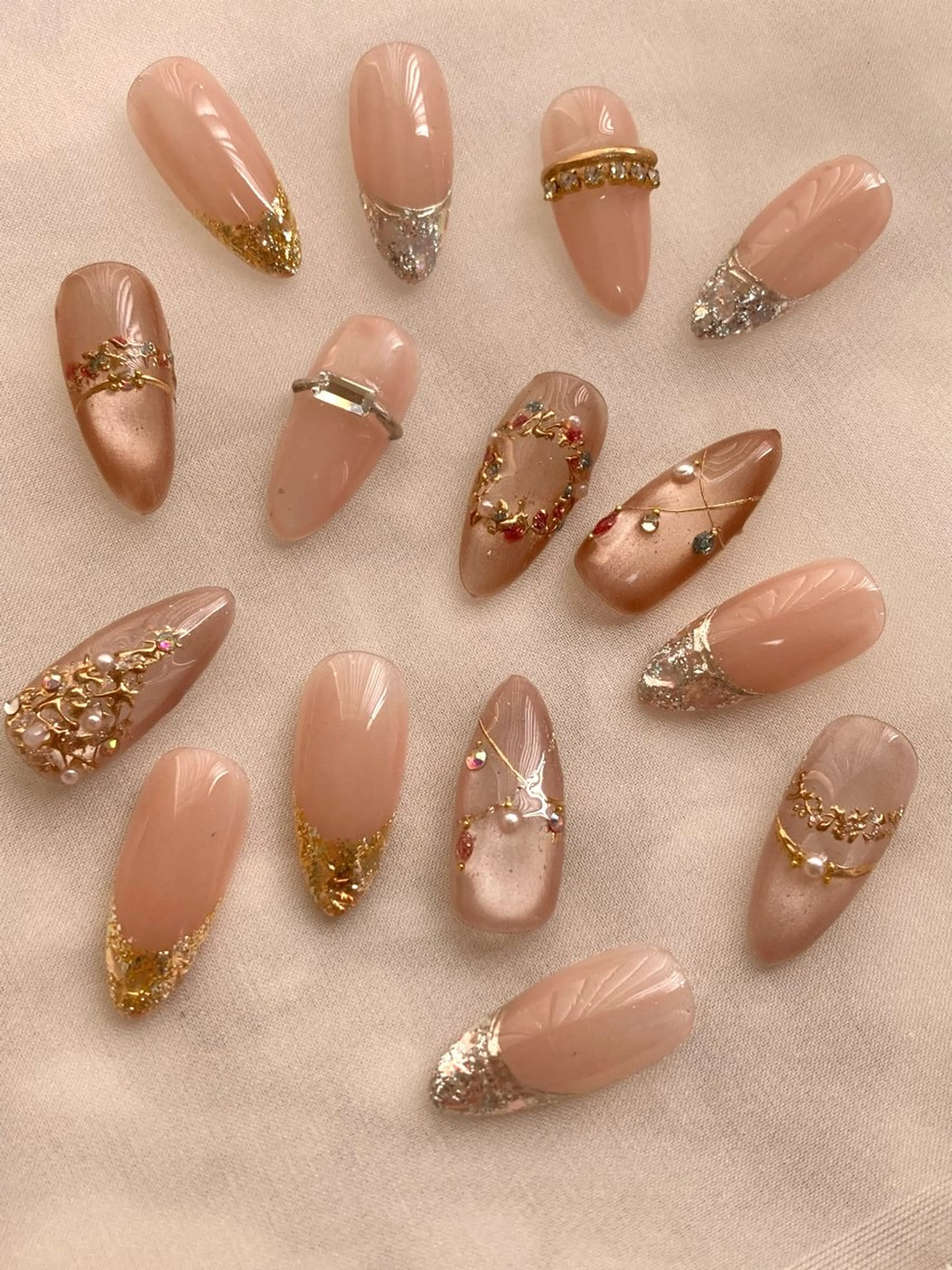 ネイル 冬ネイル クリスマス nail salon アルストロメリアのネイルデザイン