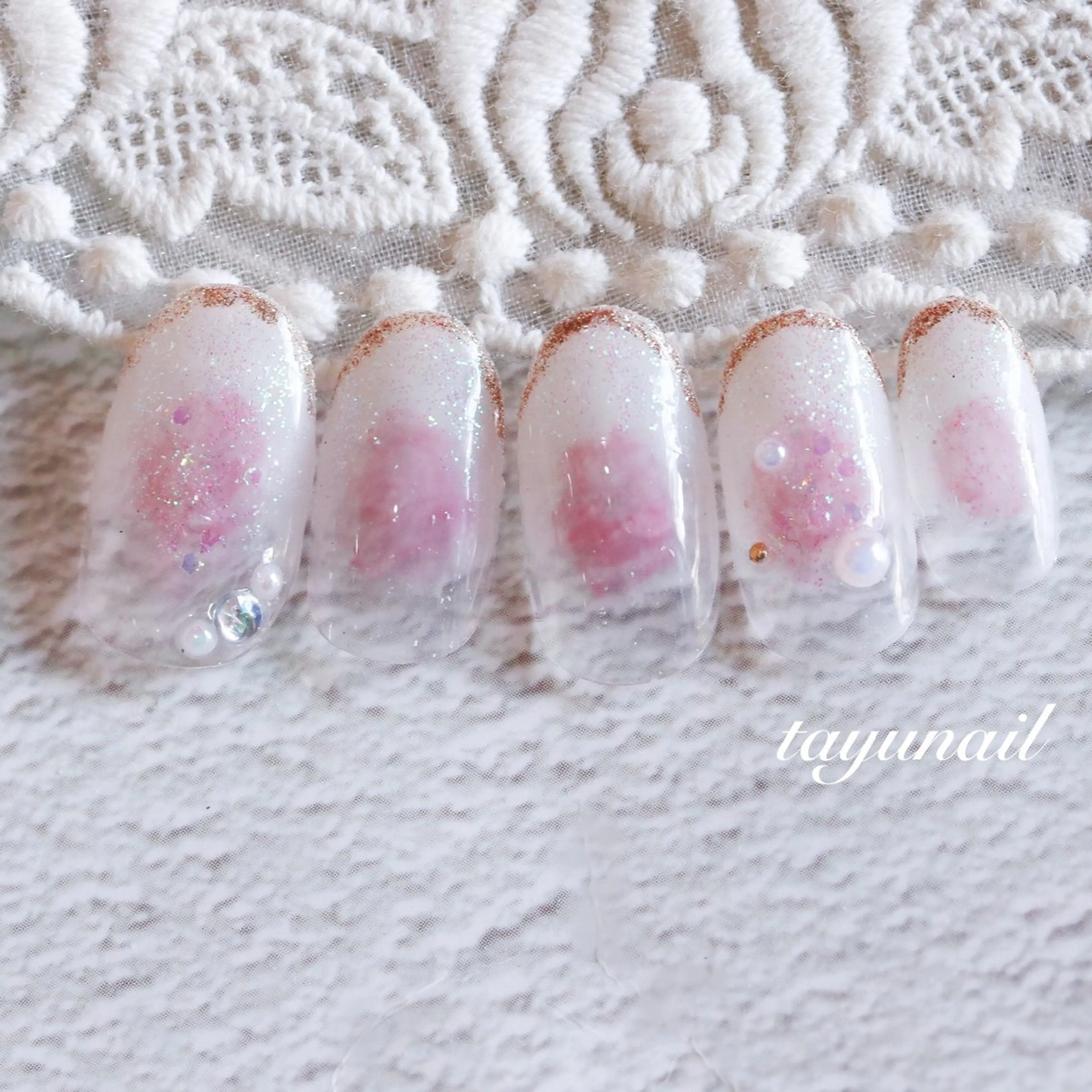ネイル アートネイル ジェルネイル パラジェル ネイルサロン 【たゆnail】のネイルデザイン