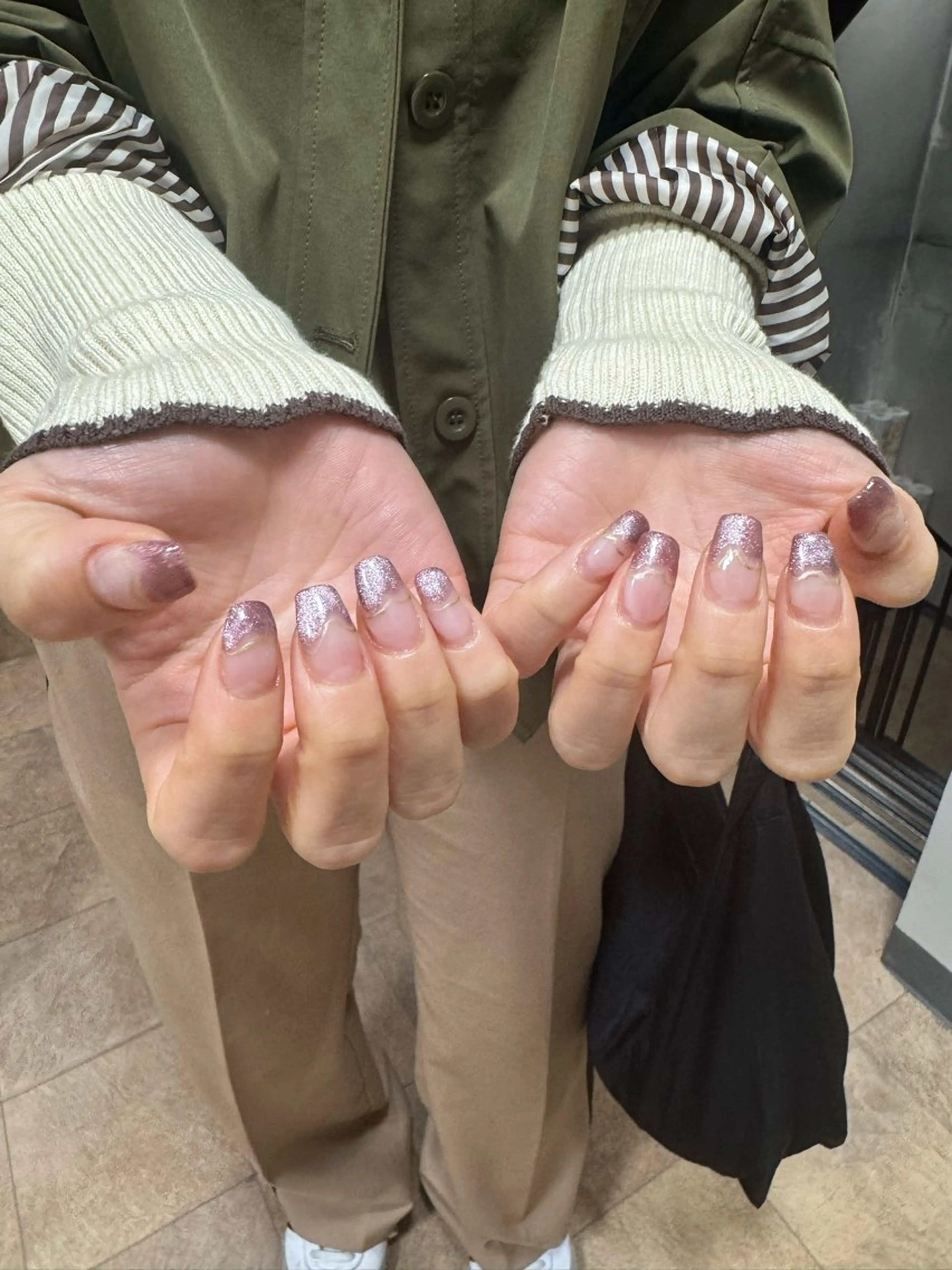 ネイル アートネイル ニュアンスネイル i mihoのネイルデザイン