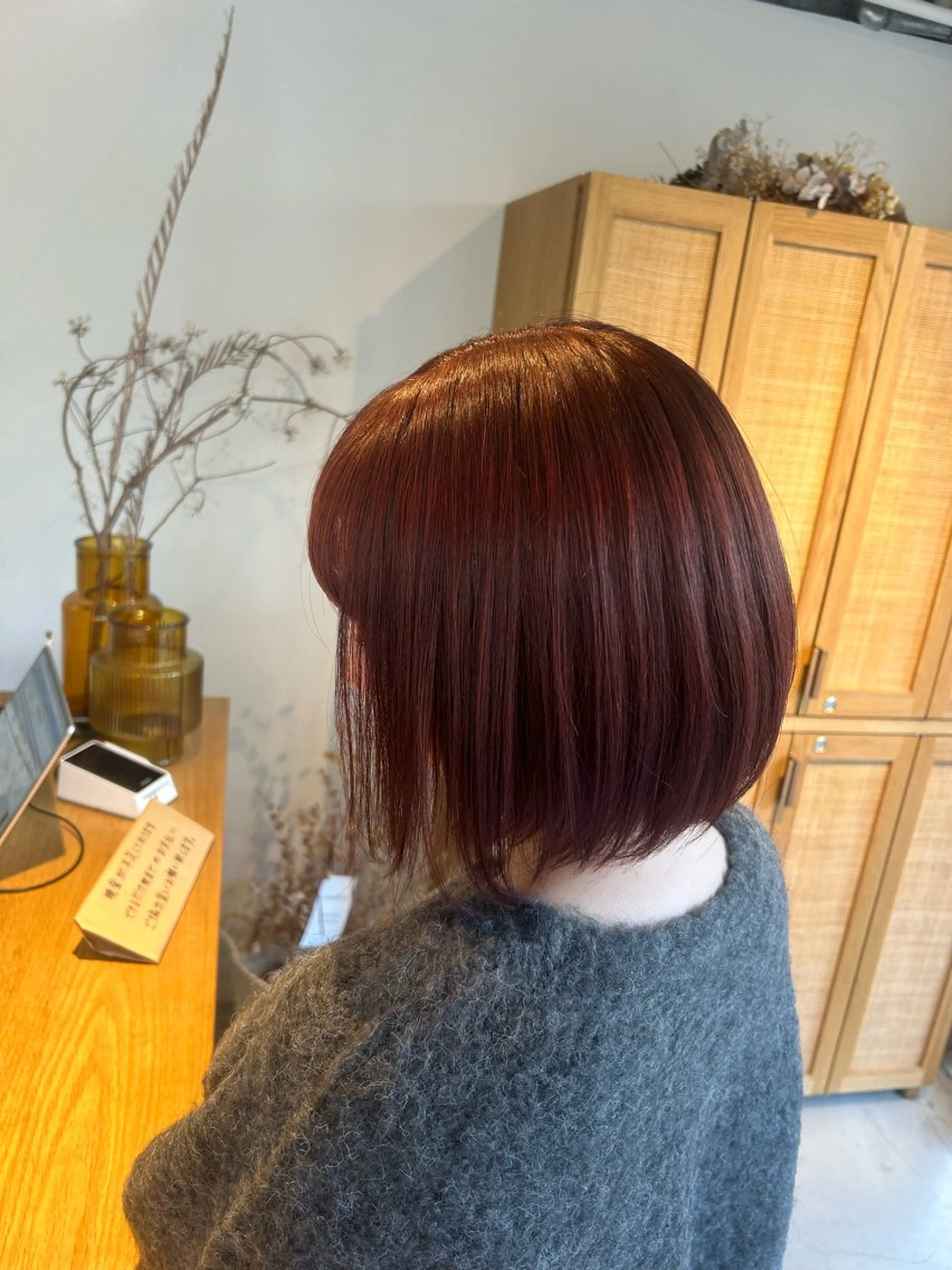 ショート カラー PELEハイトーン shinobuのヘアスタイル