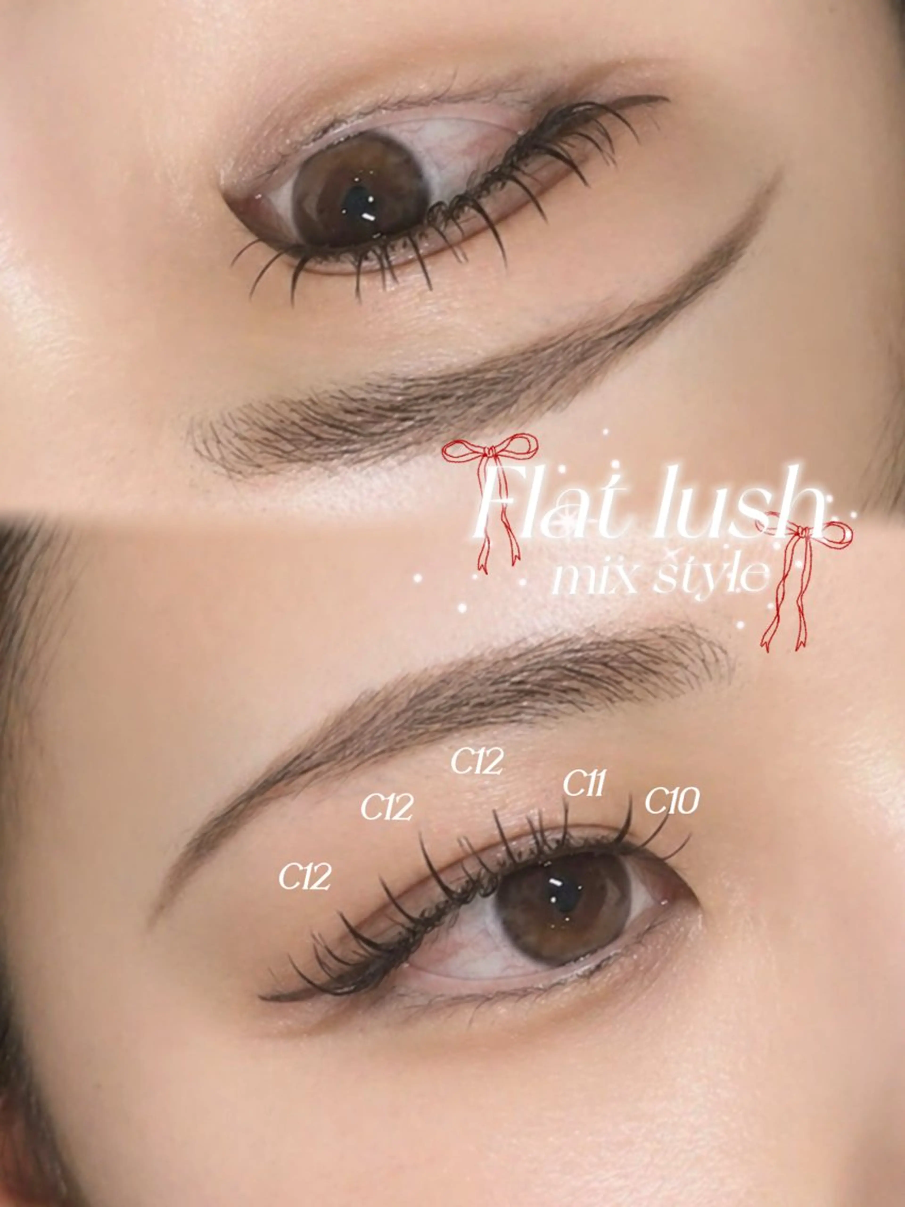 マツエク・マツパ マツエク PLATINUM DOLL arisaのマツエク・マツパデザイン