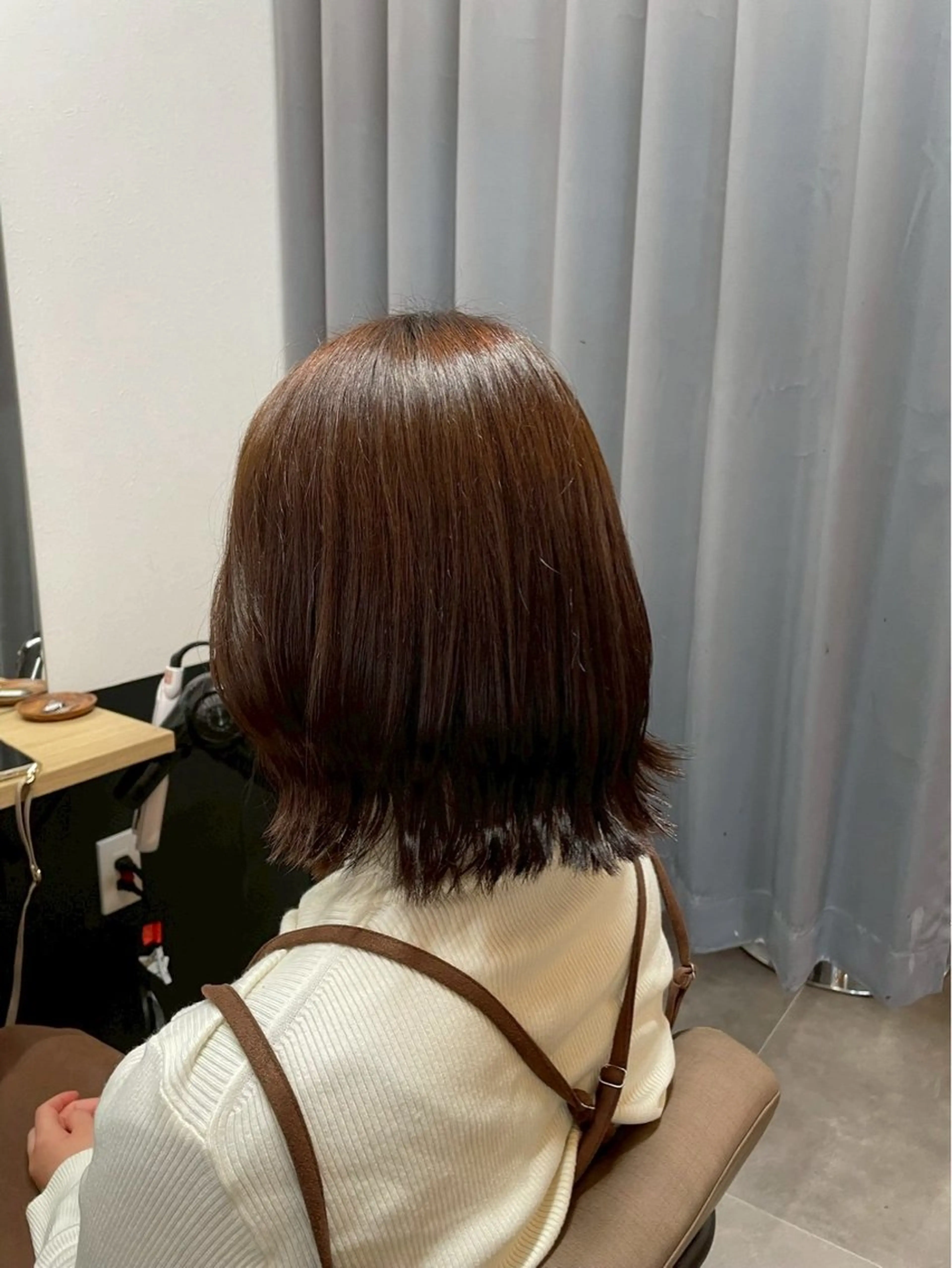 ミディアム 梨沙_ 蘇我2号店のヘアスタイル