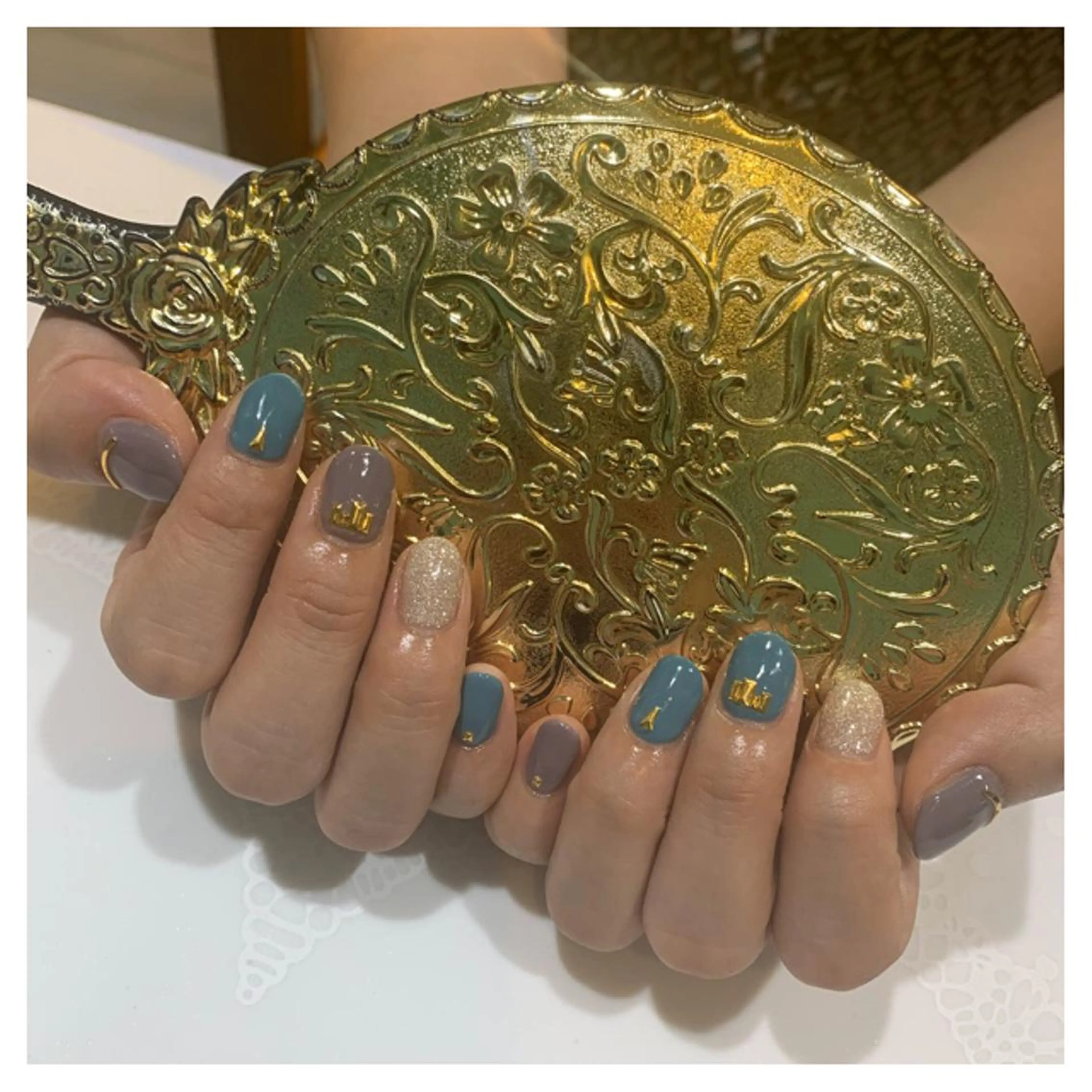 ネイル 極艶透明感カラー🐰 髪質改善/出雲つぐみのヘアスタイル