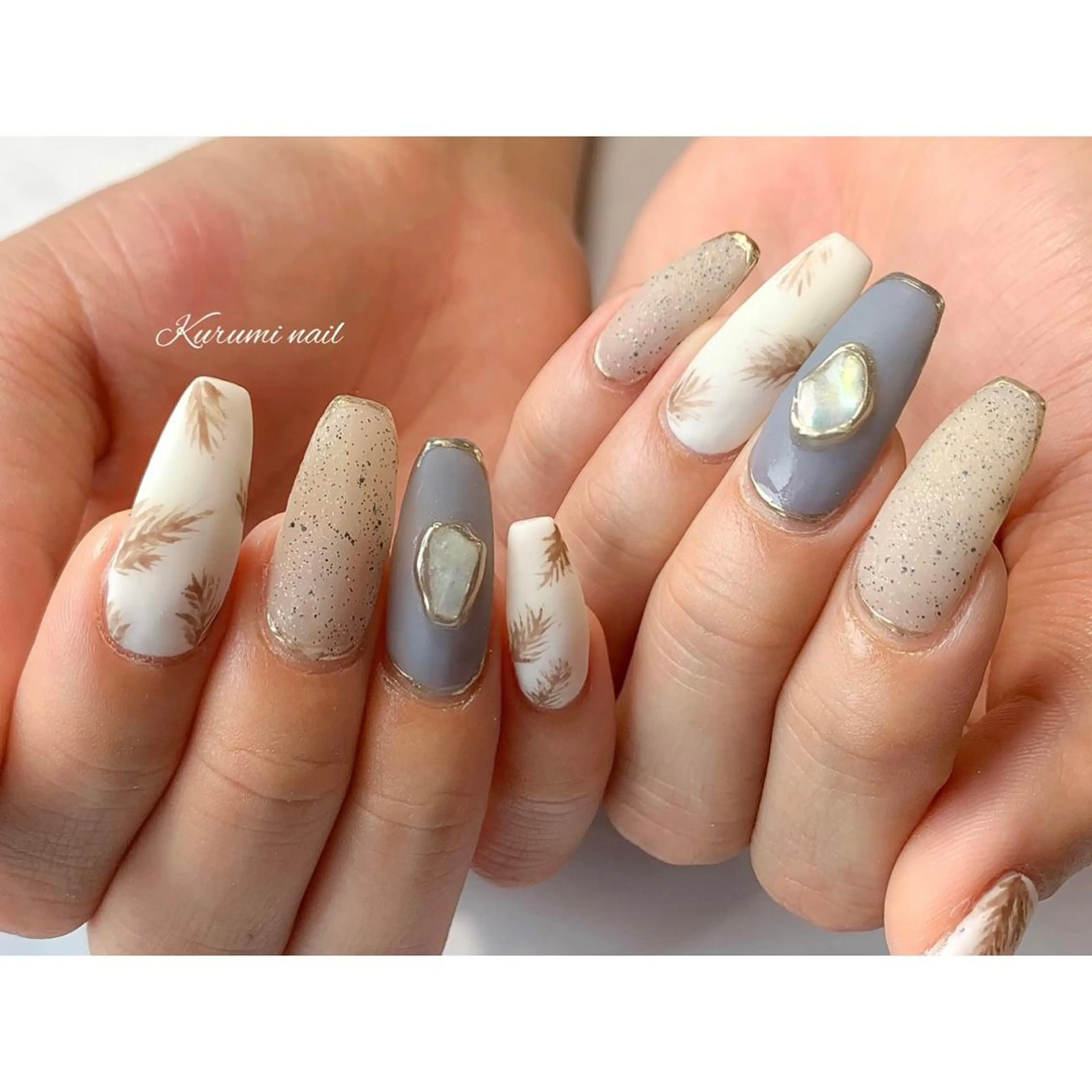 ネイル ハンドネイル Maison noyerのネイルデザイン