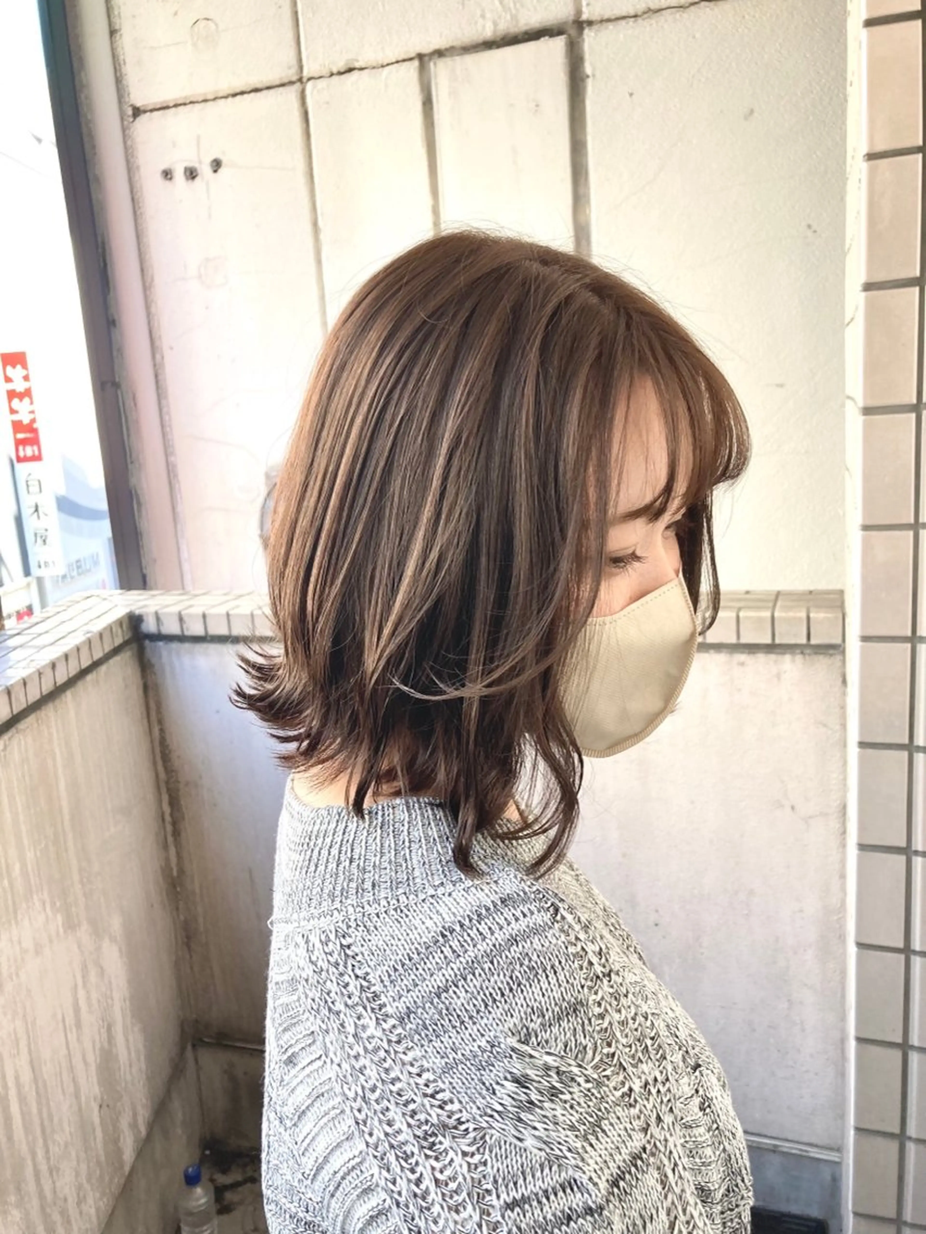 カラー アッシュ アッシュブラウン ブラウンカラー モデル募集中/カラー /縮毛矯正/安田吉宏のヘアスタイル