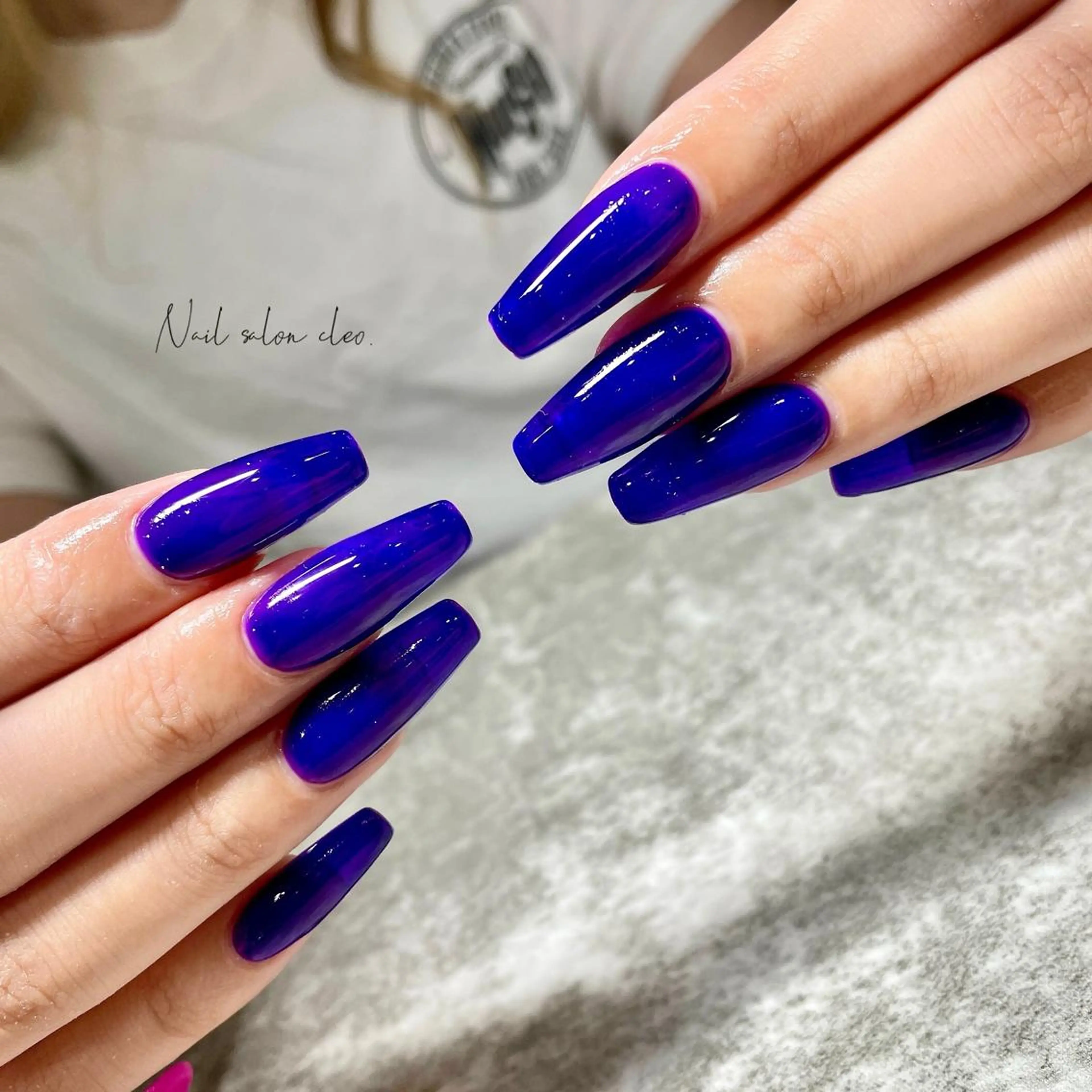 ☆4月限定☆【オフ有り】ジェルオフ無料ケア込☆Gel-xスカルプで爪に優しい長さ出し10本＋ワンカラーの写真