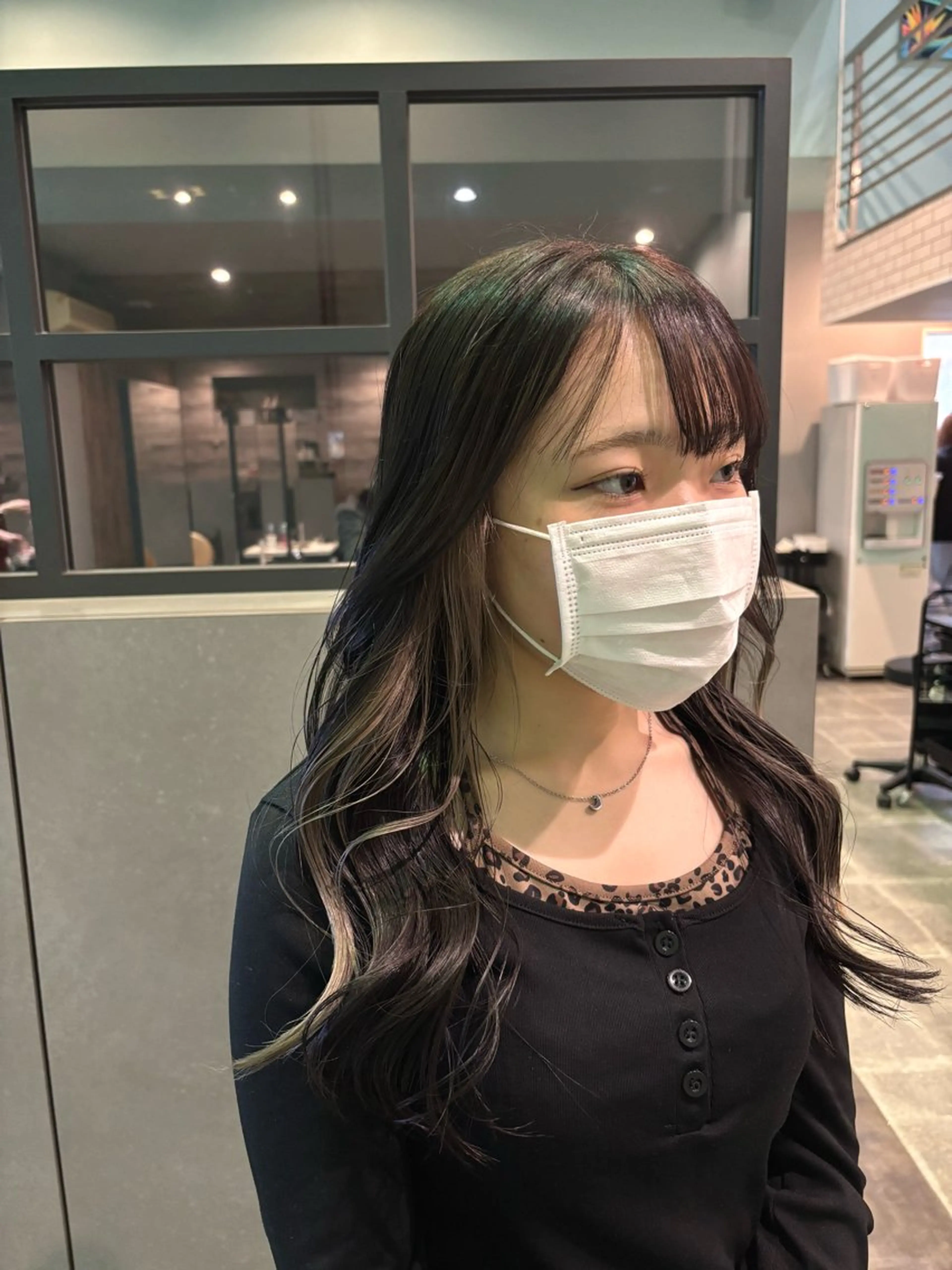ロング カラー ベージュカラー イヤリングカラー ヘアカラー 古田 穂香/似合わせカラーのヘアスタイル
