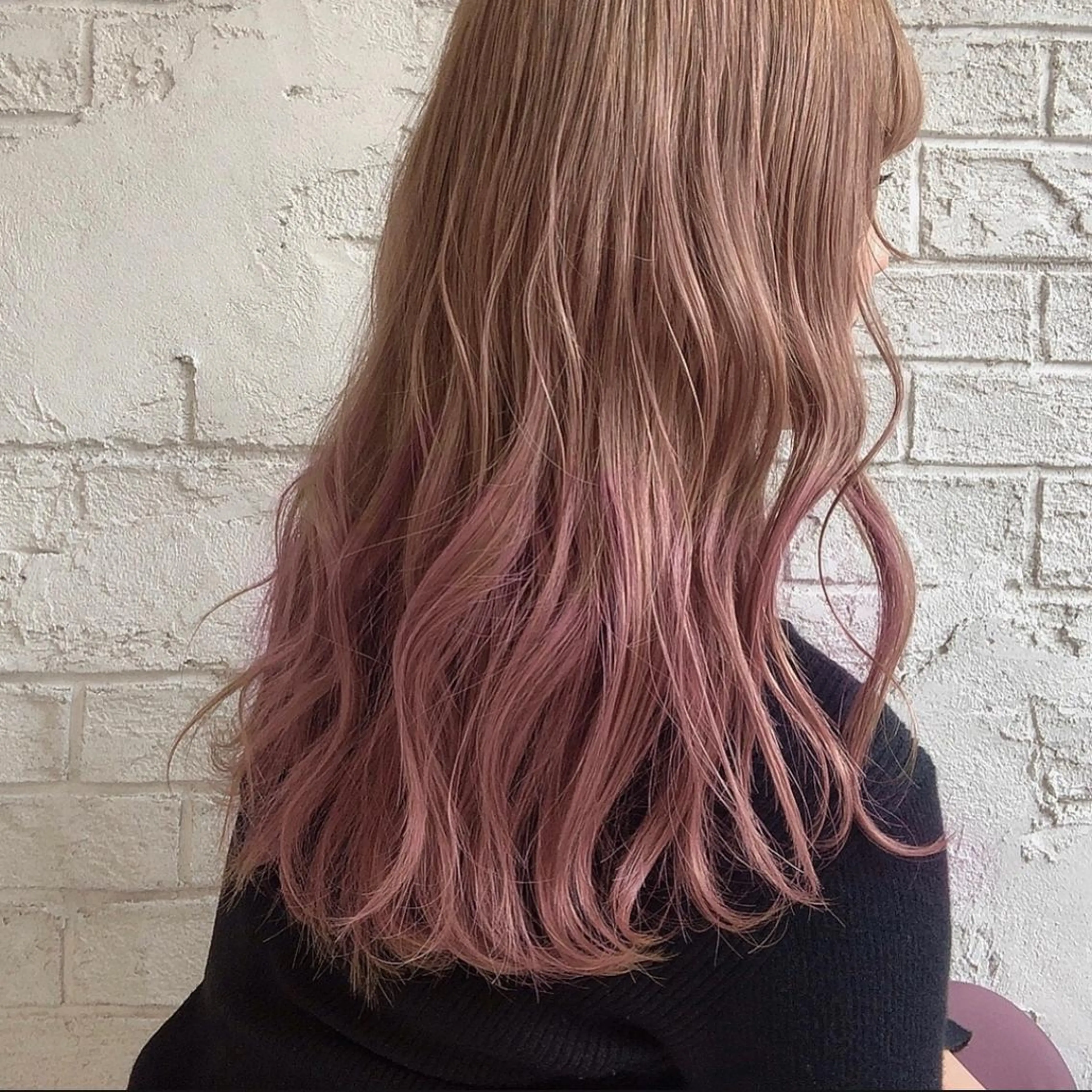 ロング カラー グラデーションカラー 池袋/韓国レイヤー 💗🐇amiのヘアスタイル
