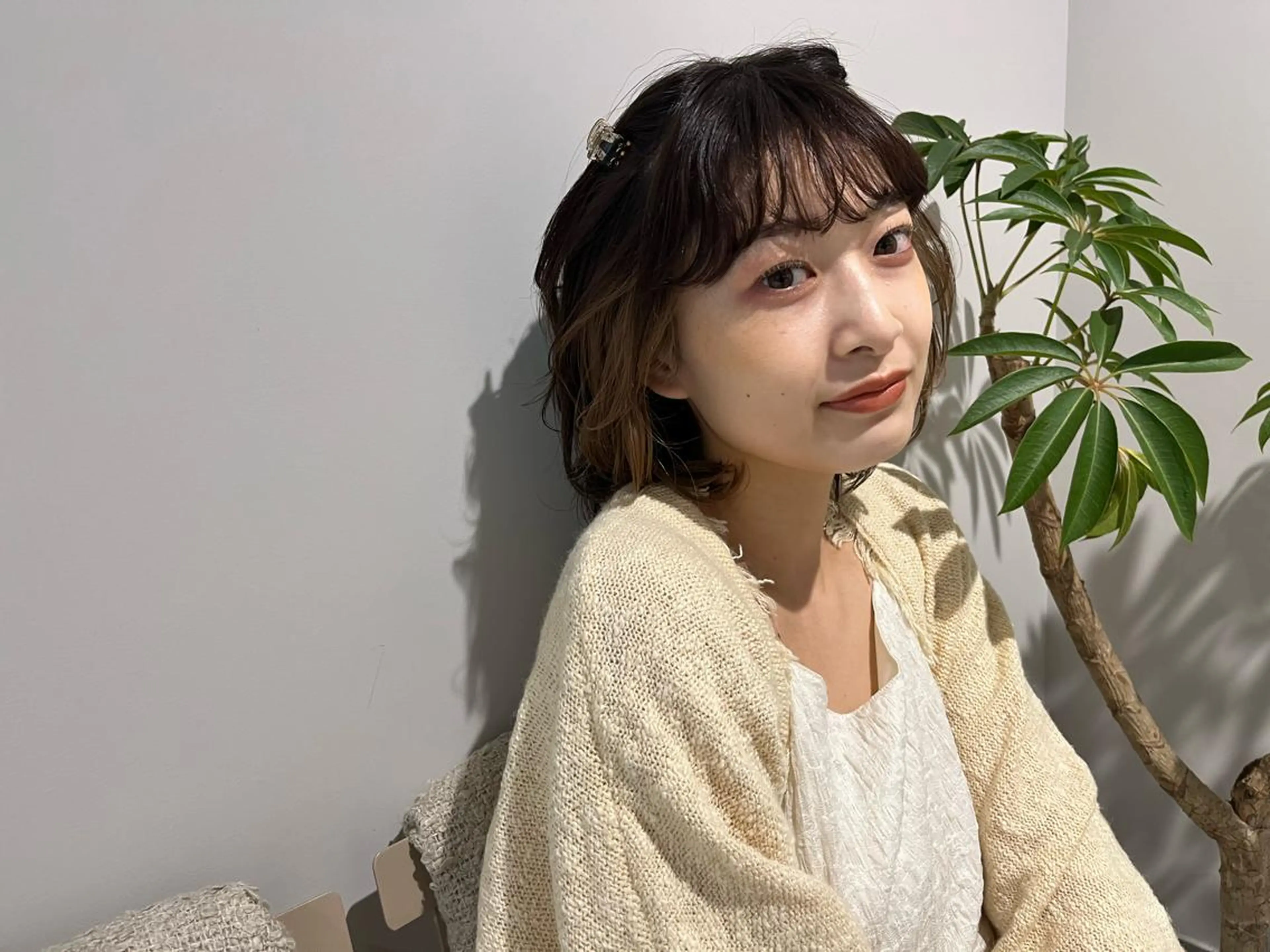 ヘアアレンジ 透明感ケアカラー/ レイヤー/ryokaのヘアスタイル